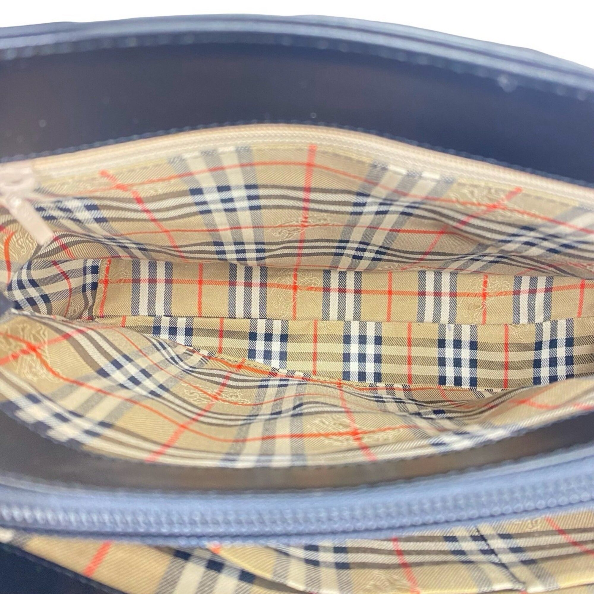 Leather Canvas Handbag (Pre-Owned) - Burberry - Modalova