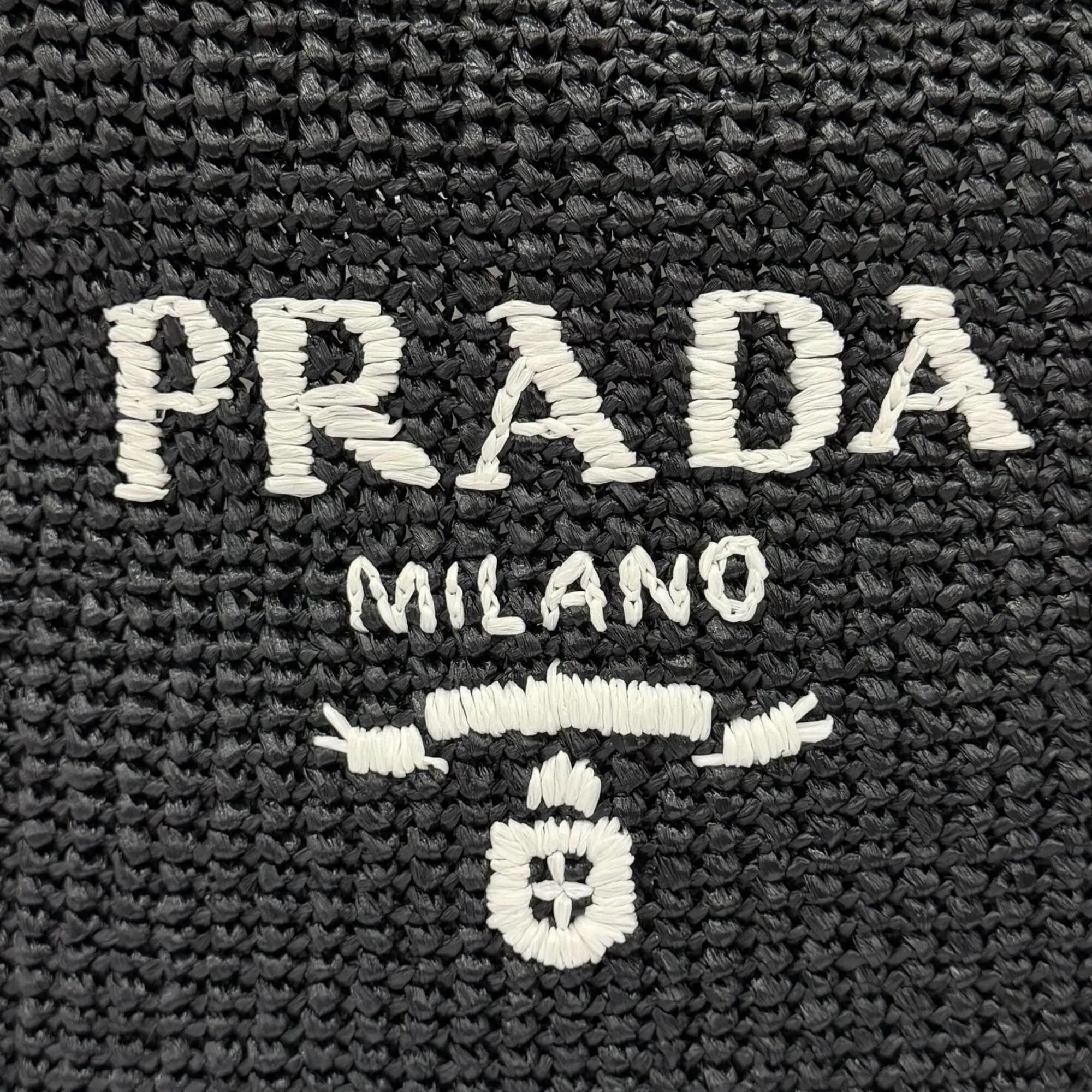 Raffia Tote Bag (Pre-Owned) - Prada - Modalova