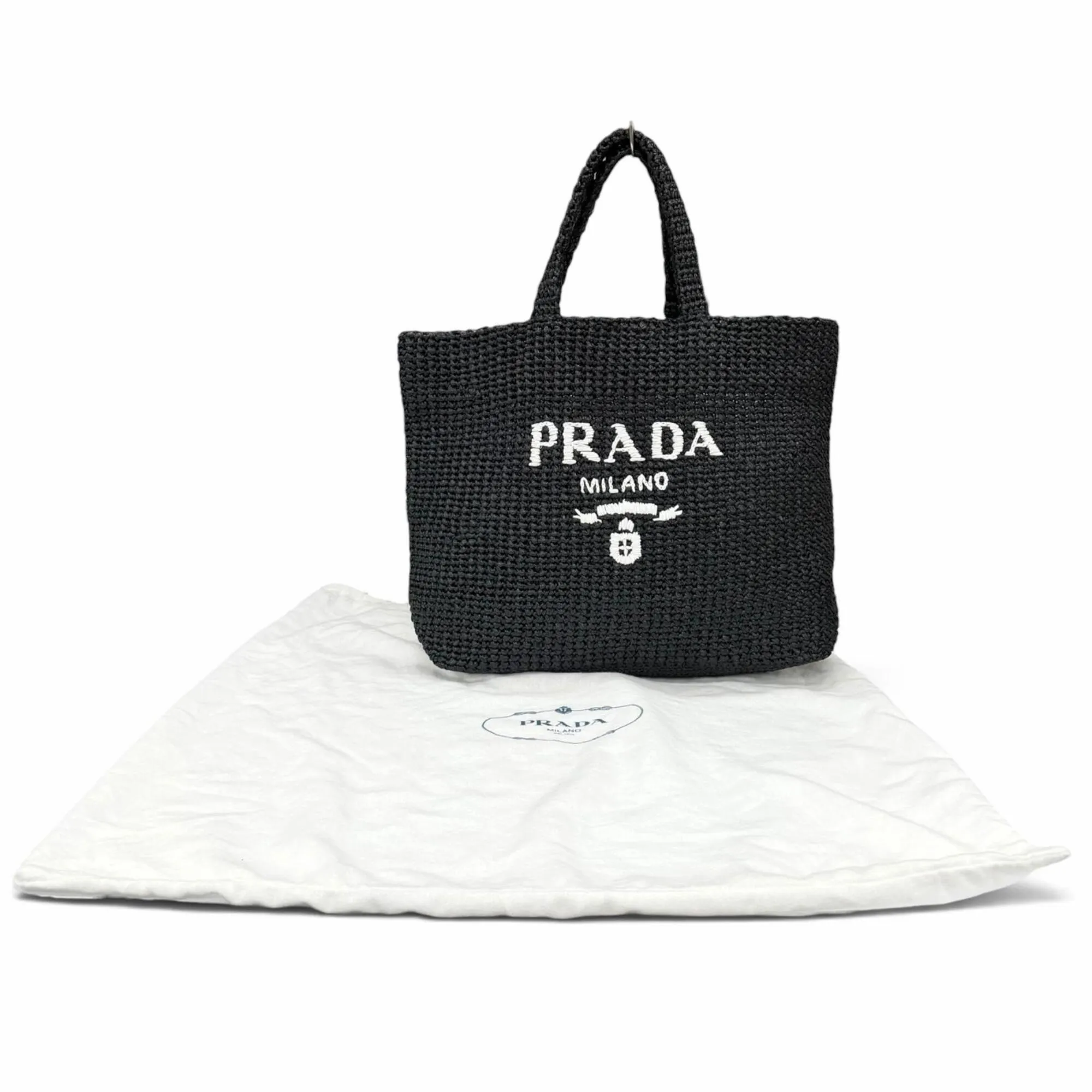 Raffia Tote Bag (Pre-Owned) - Prada - Modalova