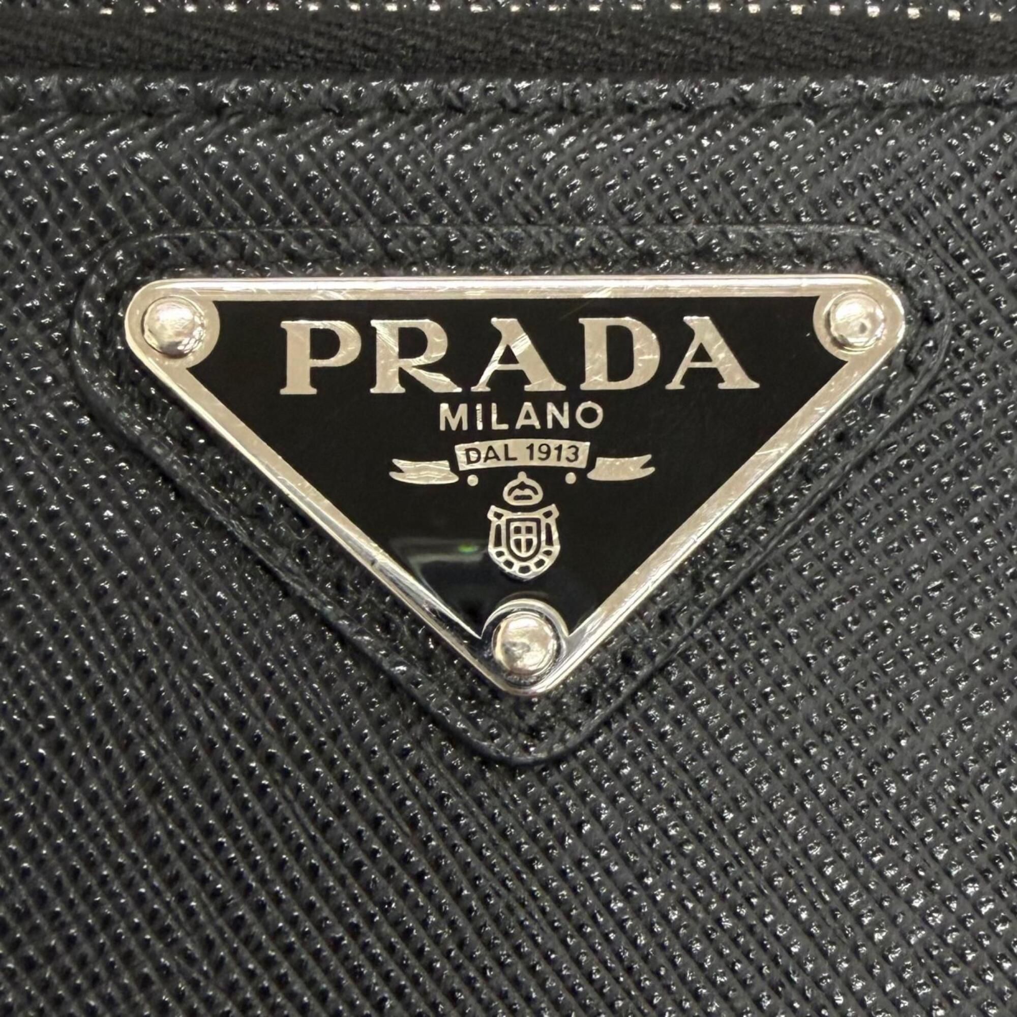 Leather Shoulder Bag (Pre-Owned) - Prada - Modalova