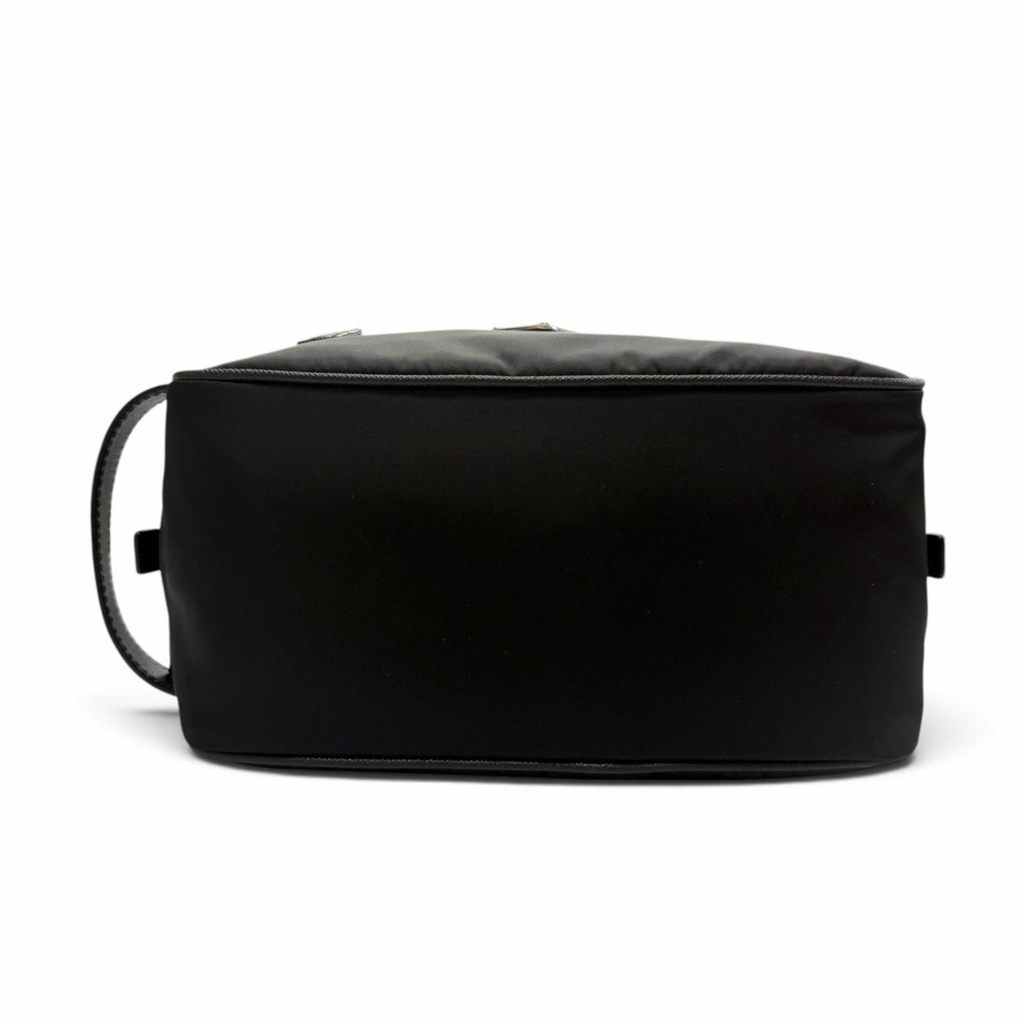 Nylon Leather Clutch Bag (Pre-Owned) - Prada - Modalova