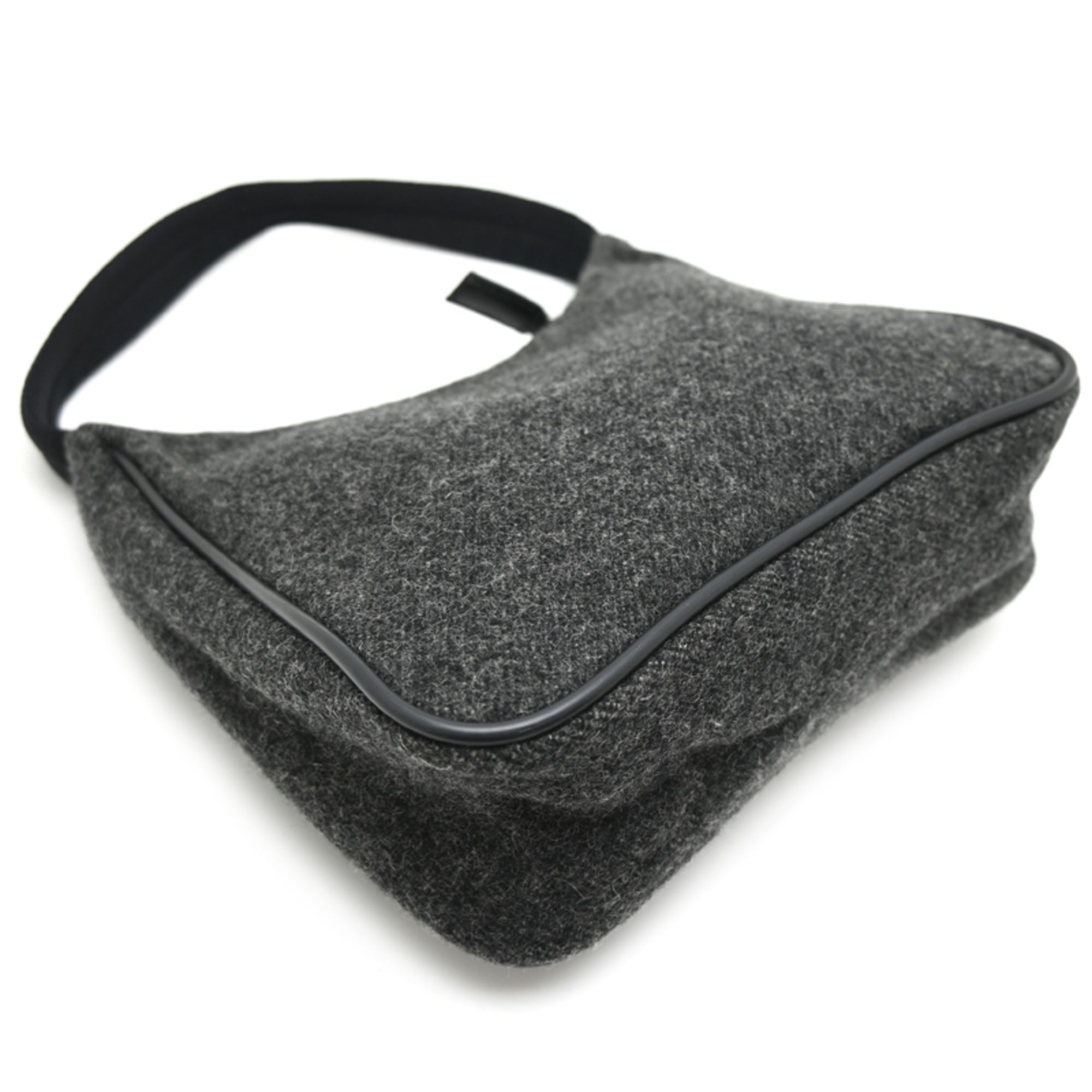 Prada Gray Wool Handbag (Pre-Owned) - Prada - Modalova