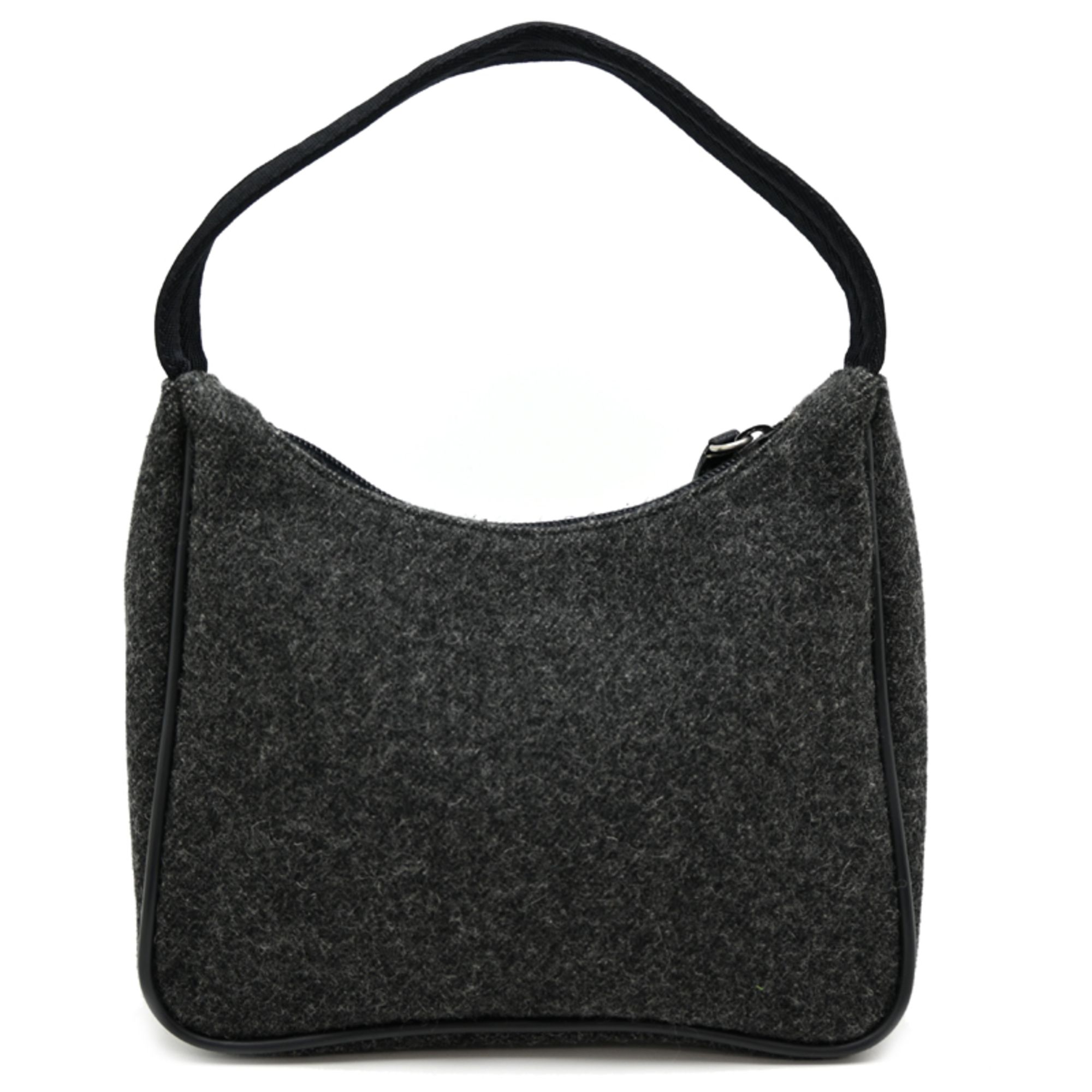 Prada Gray Wool Handbag (Pre-Owned) - Prada - Modalova