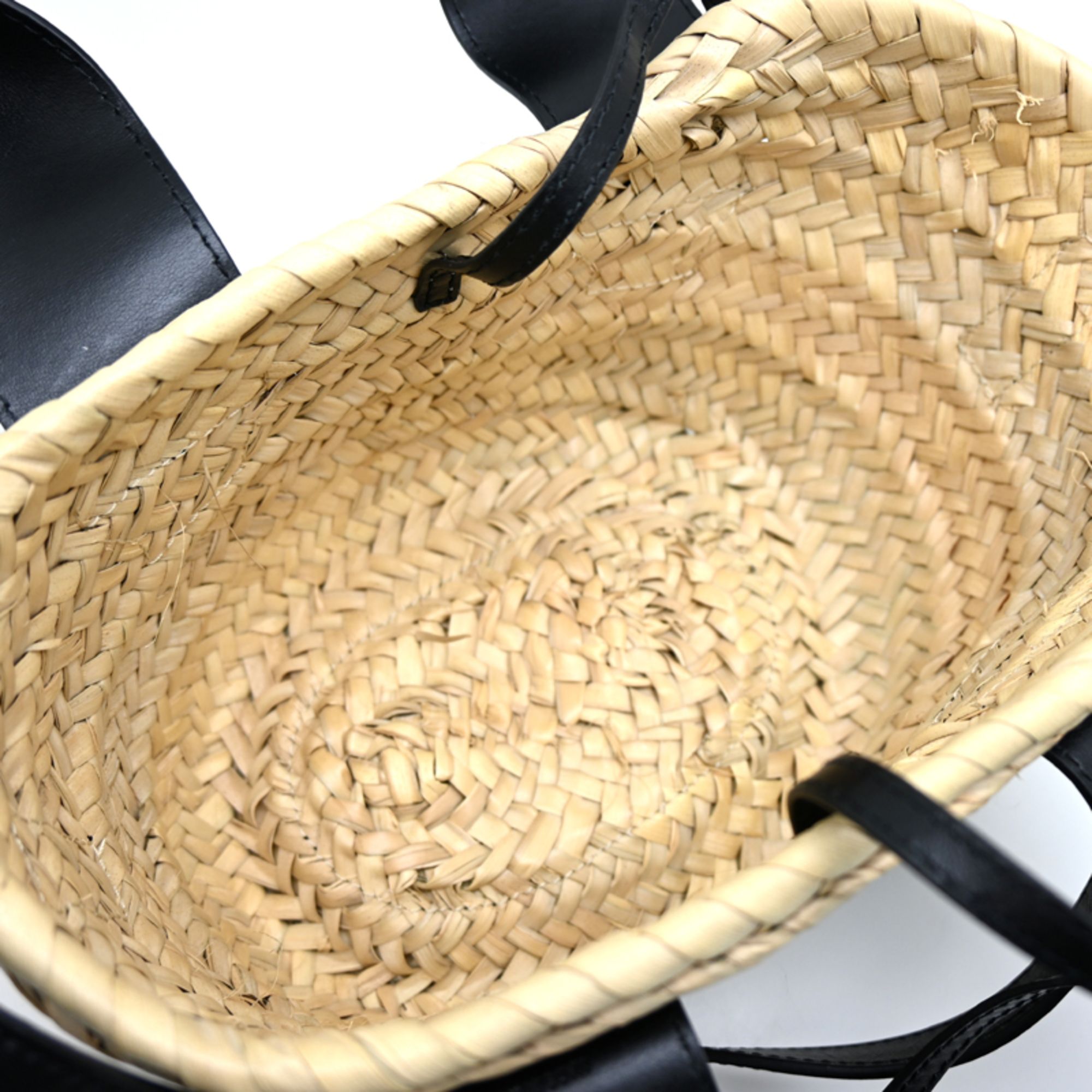Raffia Leather Basket Handbag (Pre-Owned) - Chloé - Modalova