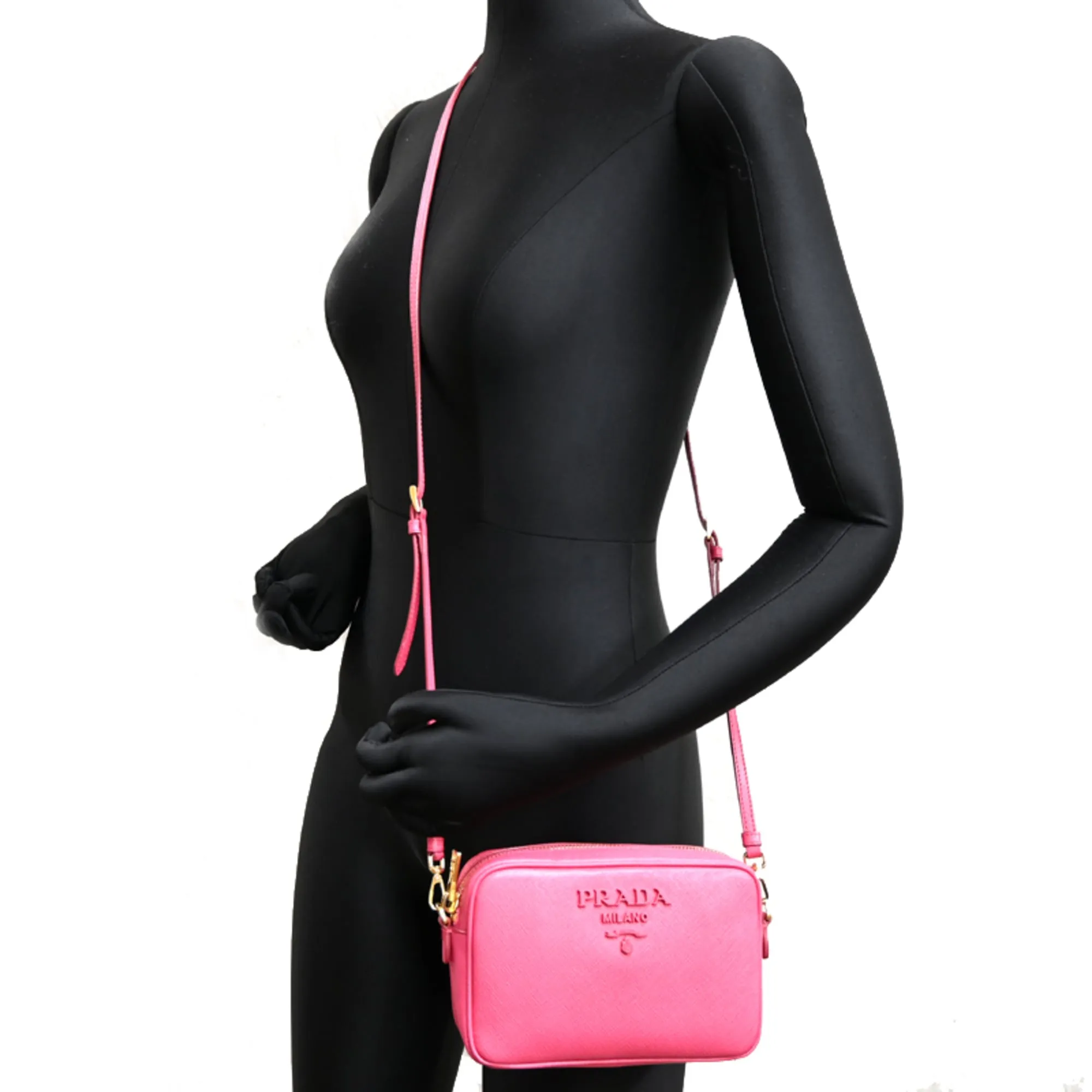Leather Shoulder Bag (Pre-Owned) - Prada - Modalova