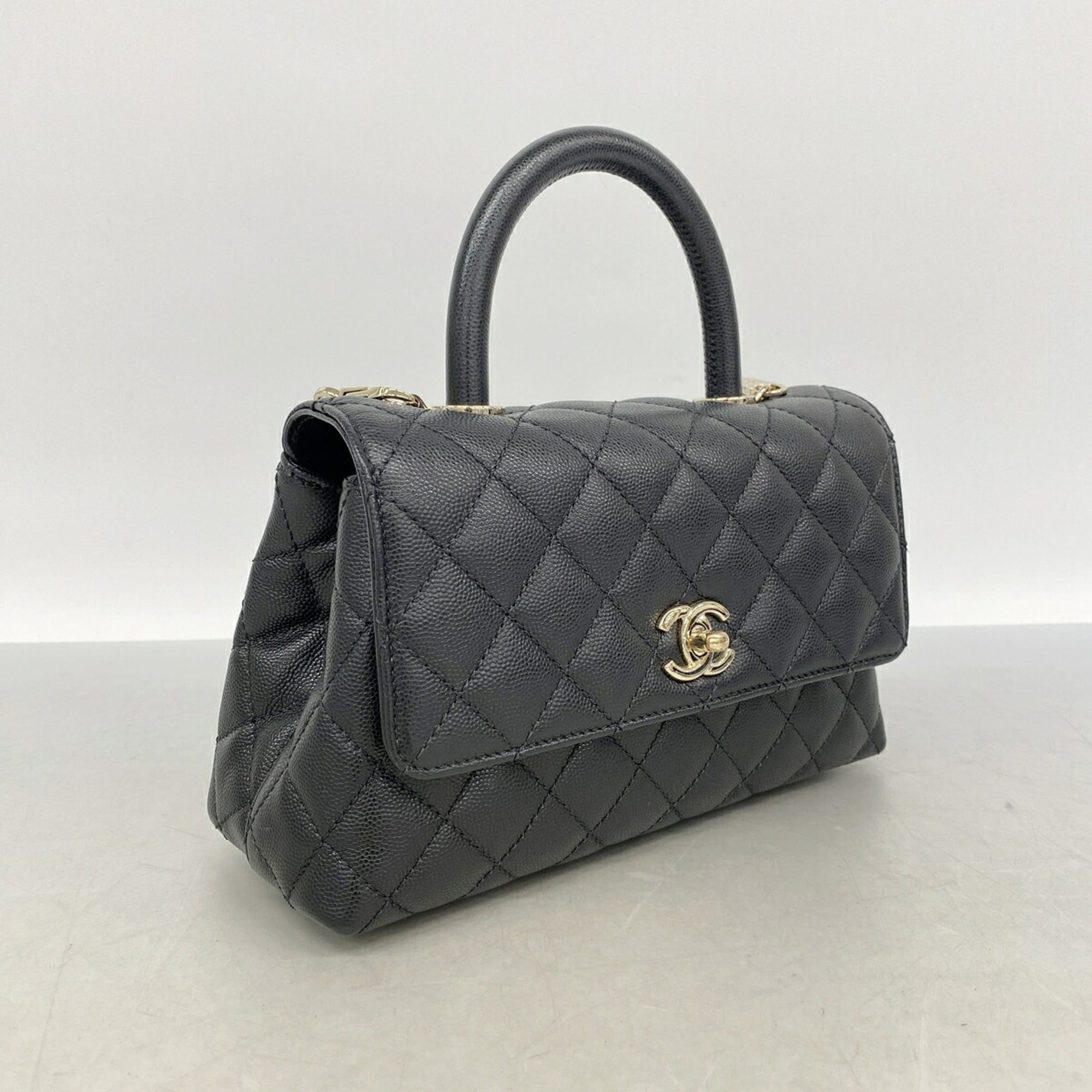 Grained Calfskin Handbag (Pre-Owned) - Chanel - Modalova