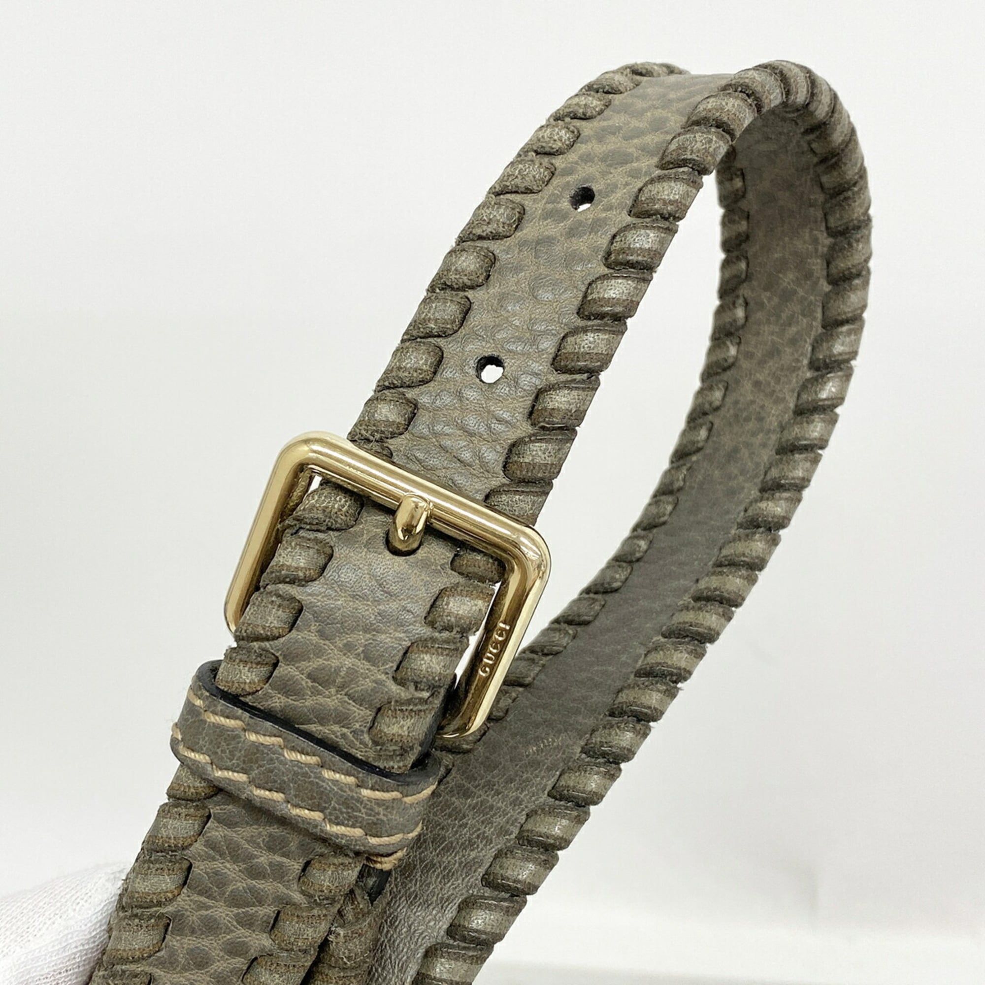 Leather Shoulder Bag (Pre-Owned) - Gucci - Modalova