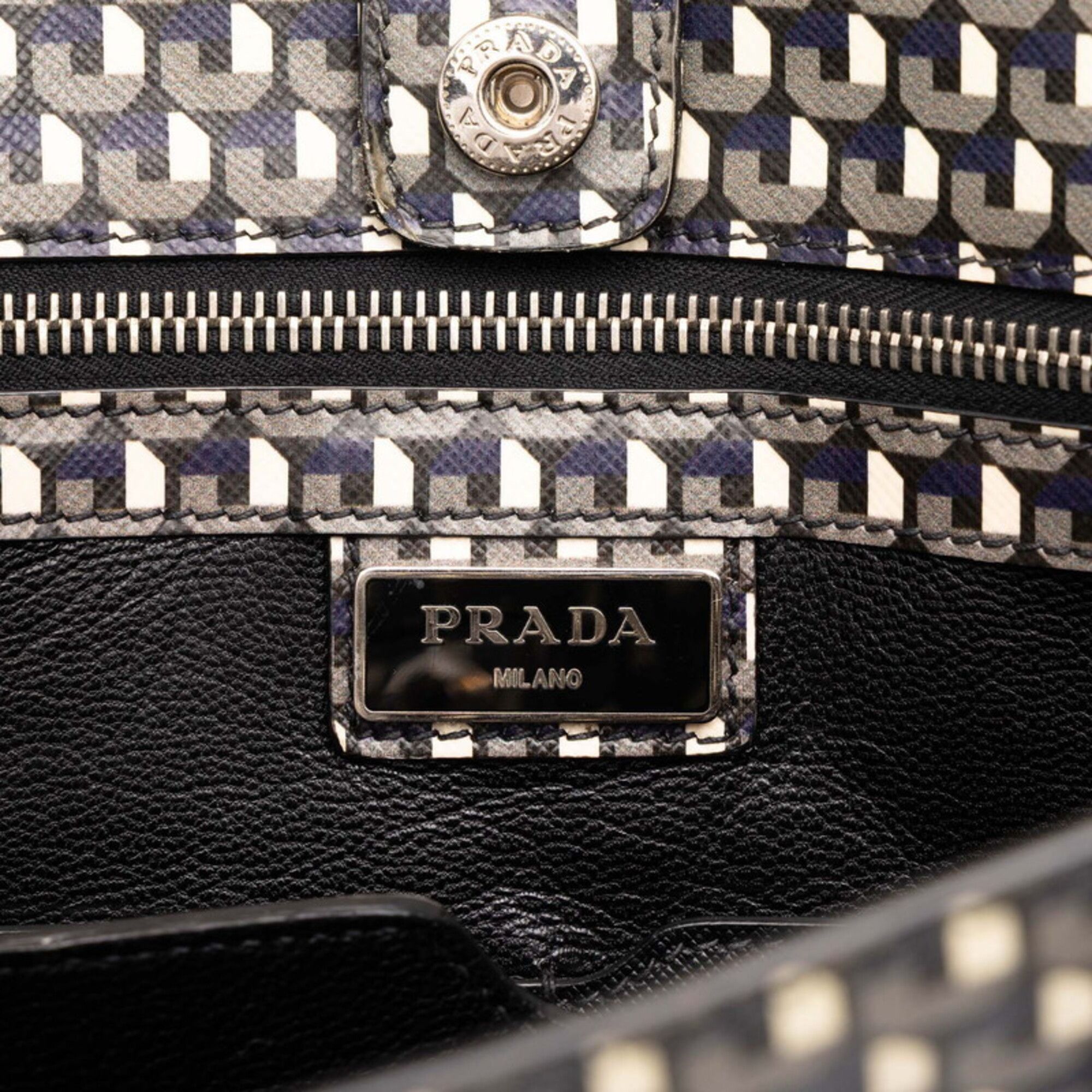 Saffiano - Leather Handbag Shoulder Bag (Pre-Owned) - Prada - Modalova