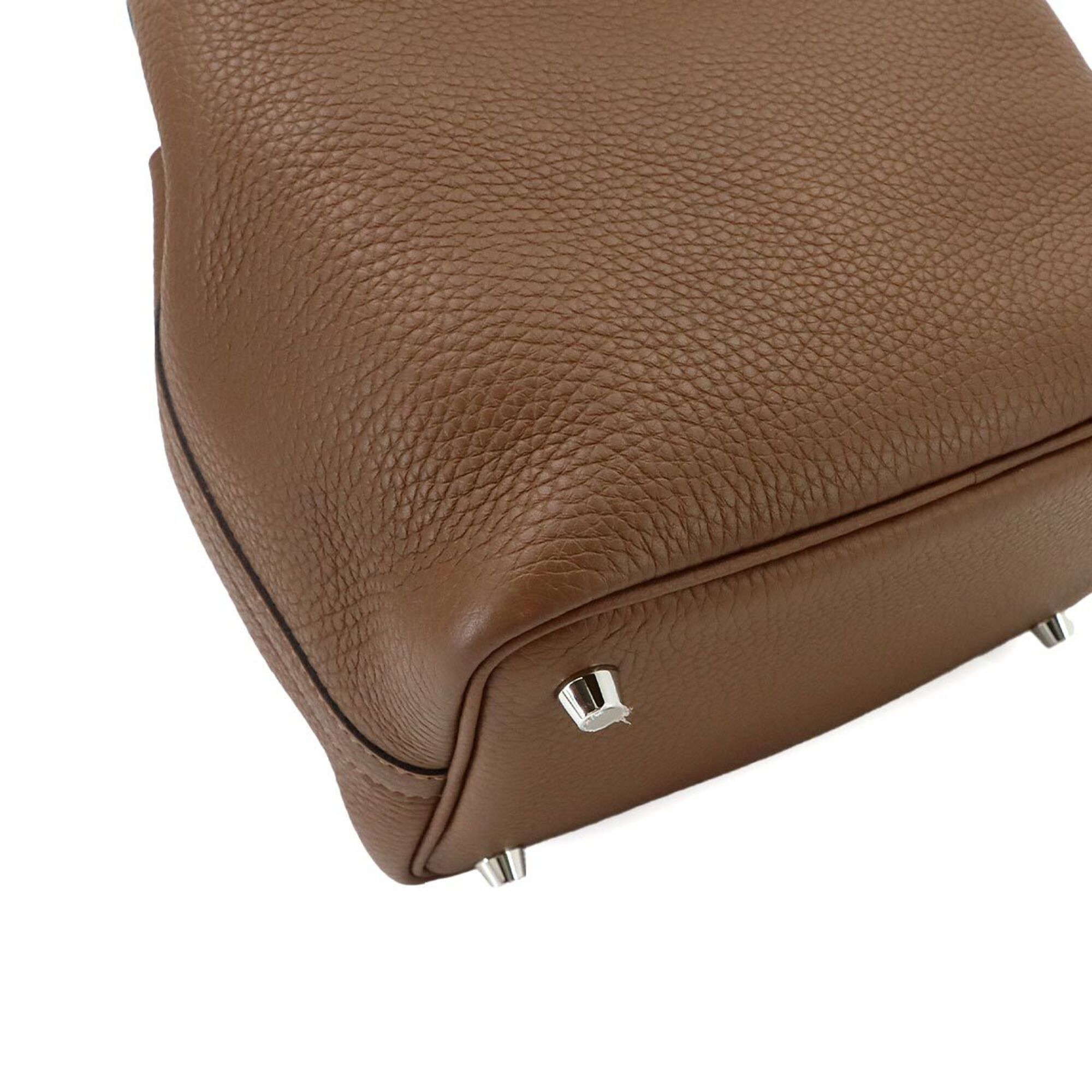 Picotin Taurillon Clemence Leather Swift Leather Handbag (Pre-Owned) - Hermes - Modalova