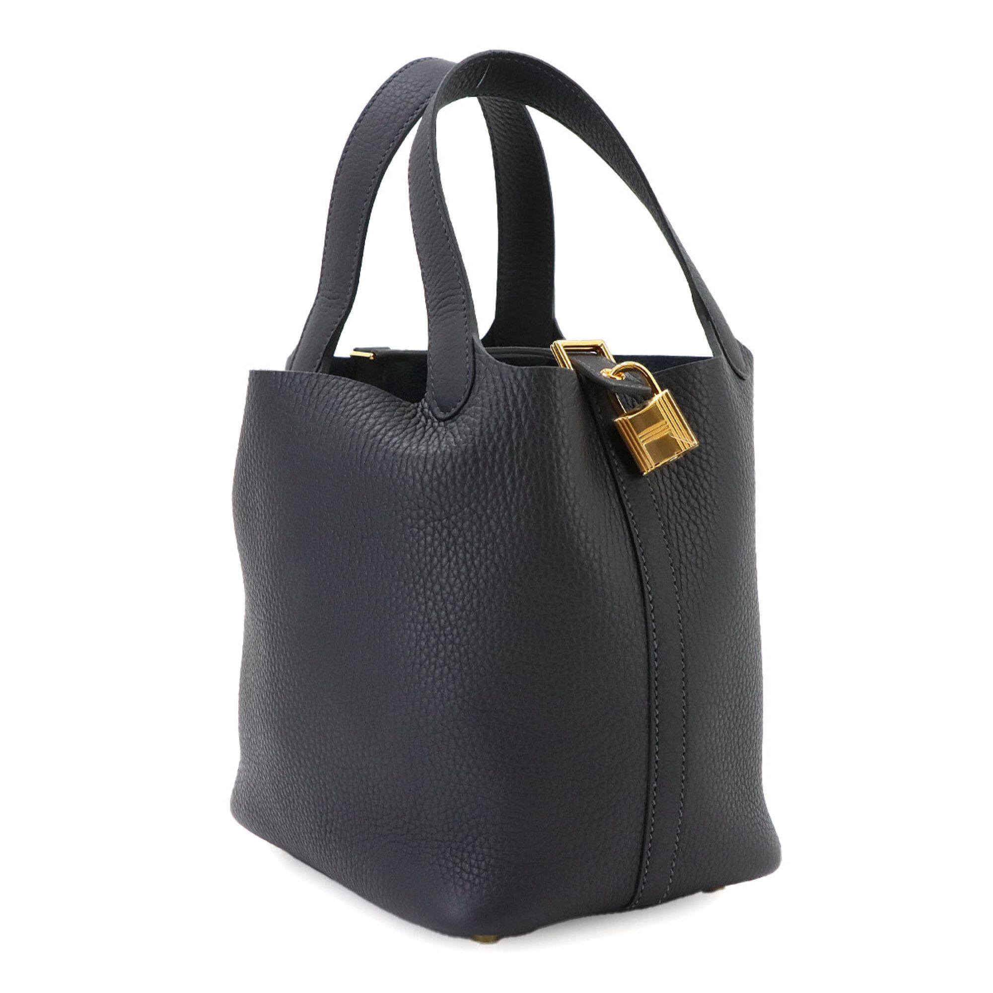 Picotin Taurillon Clemence Leather Handbag (Pre-Owned) - Hermes - Modalova