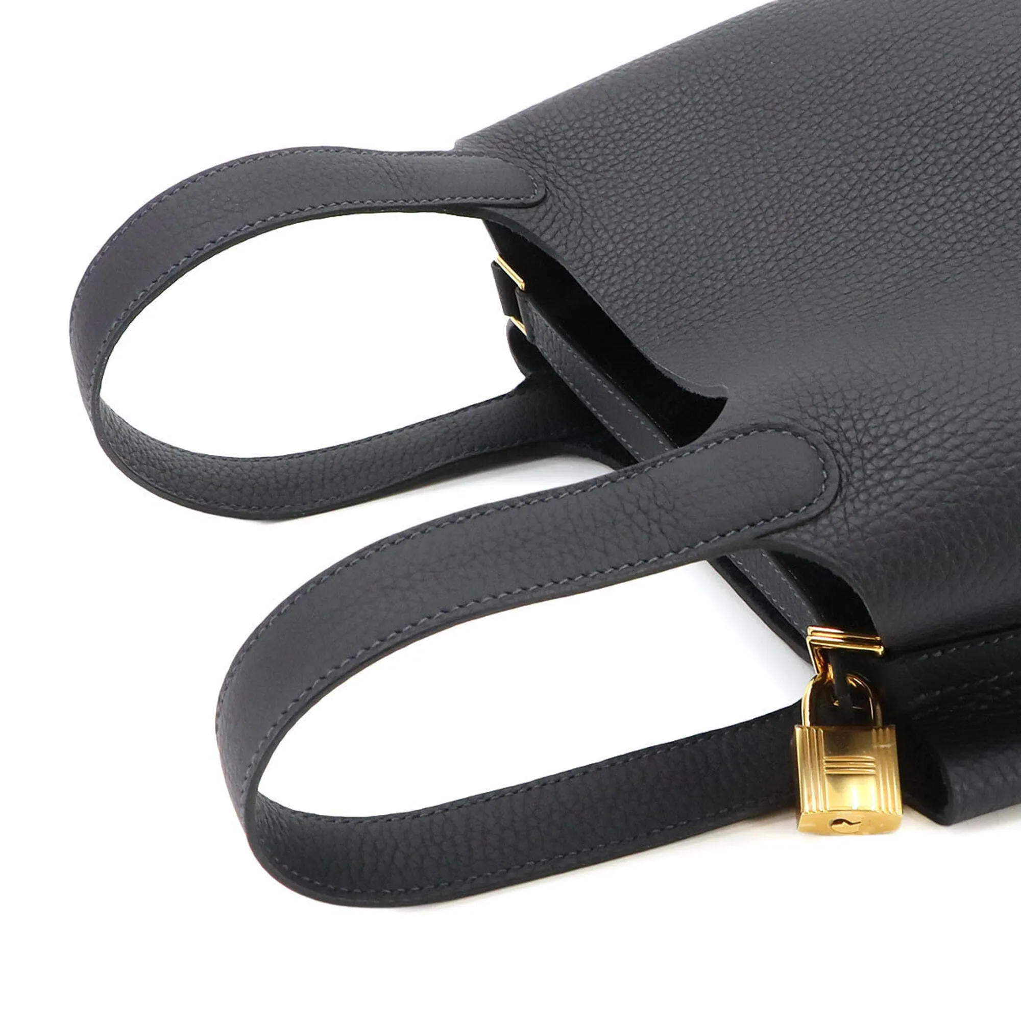 Picotin Taurillon Clemence Leather Handbag (Pre-Owned) - Hermes - Modalova