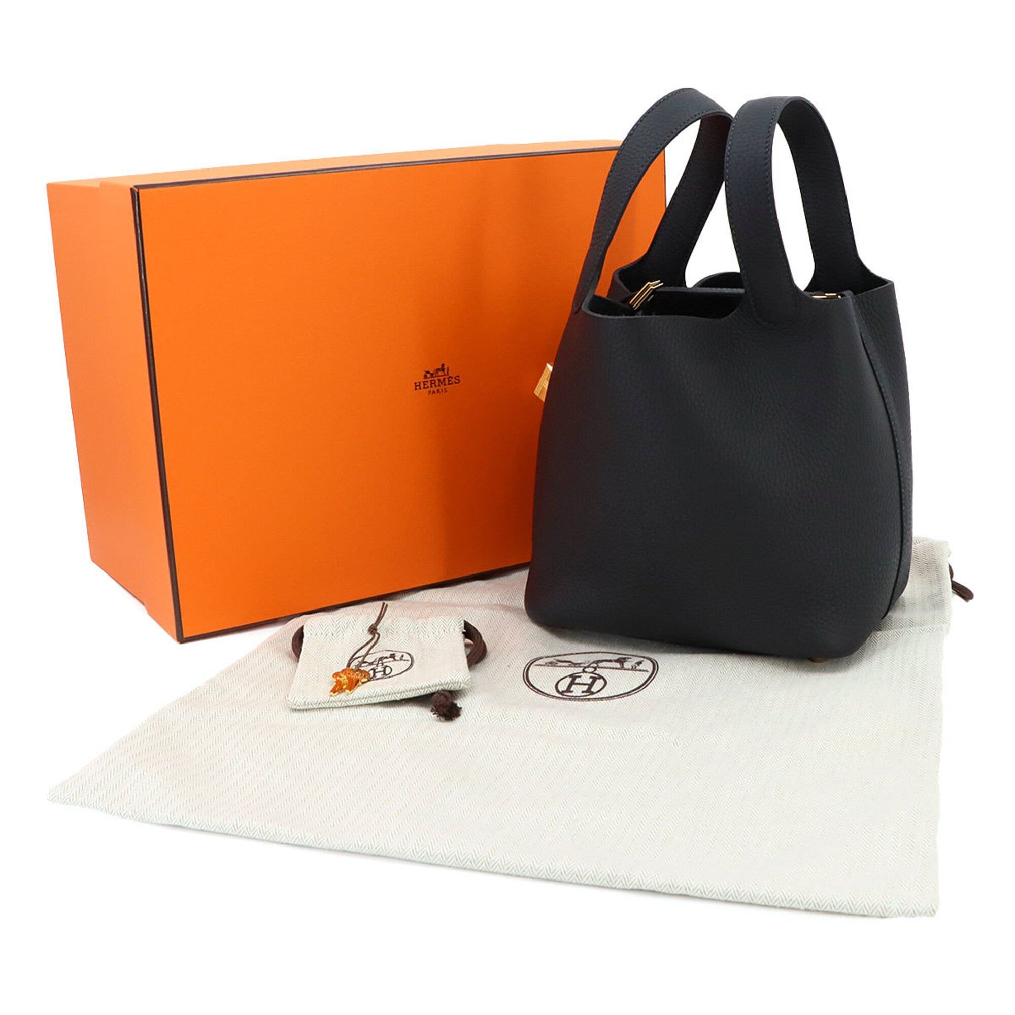 Picotin Taurillon Clemence Leather Handbag (Pre-Owned) - Hermes - Modalova