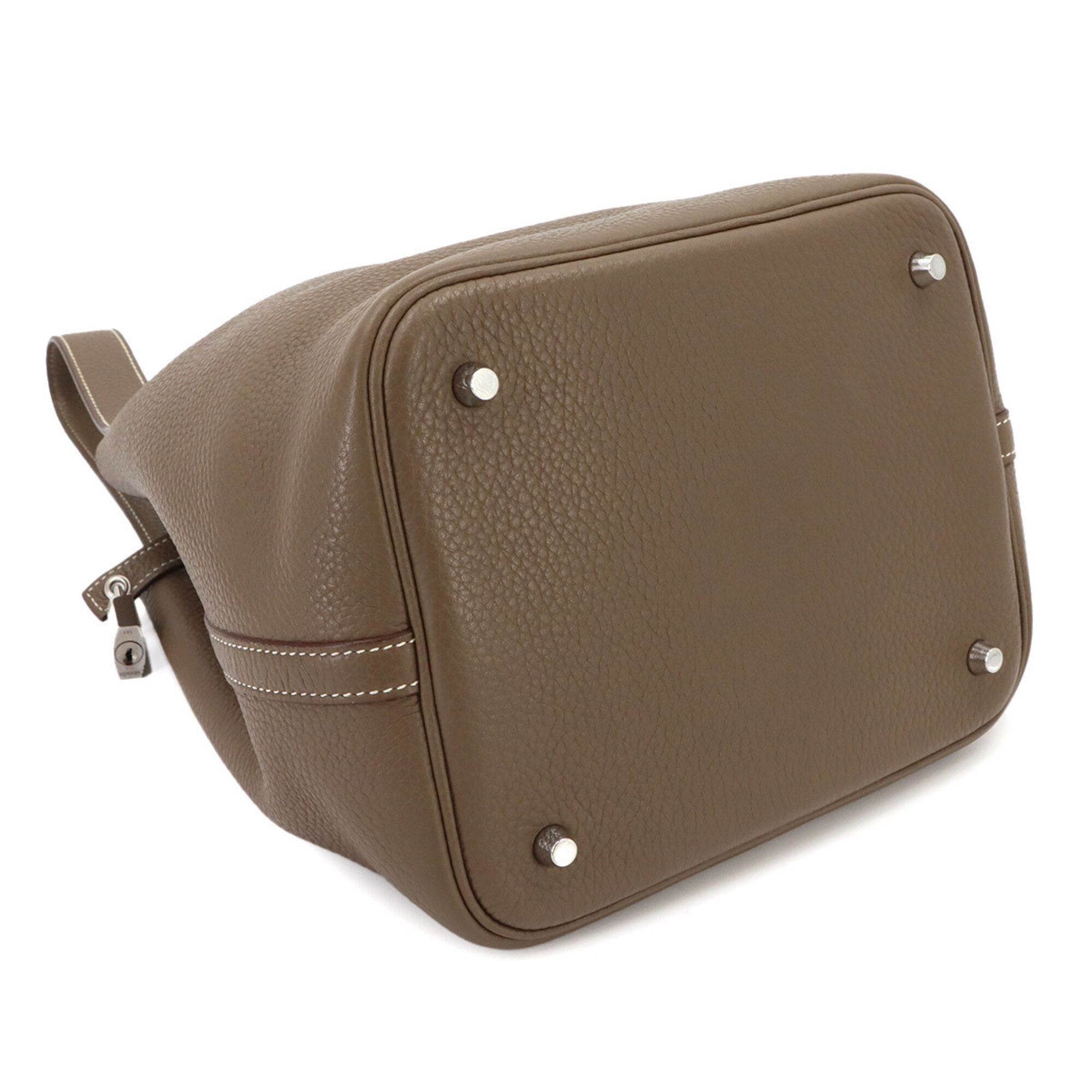 Picotin Taurillon Clemence Leather Handbag (Pre-Owned) - Hermes - Modalova