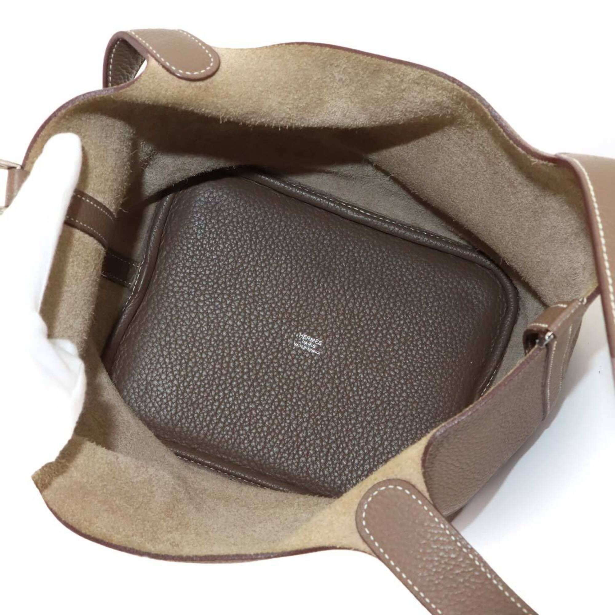 Picotin Taurillon Clemence Leather Handbag (Pre-Owned) - Hermes - Modalova