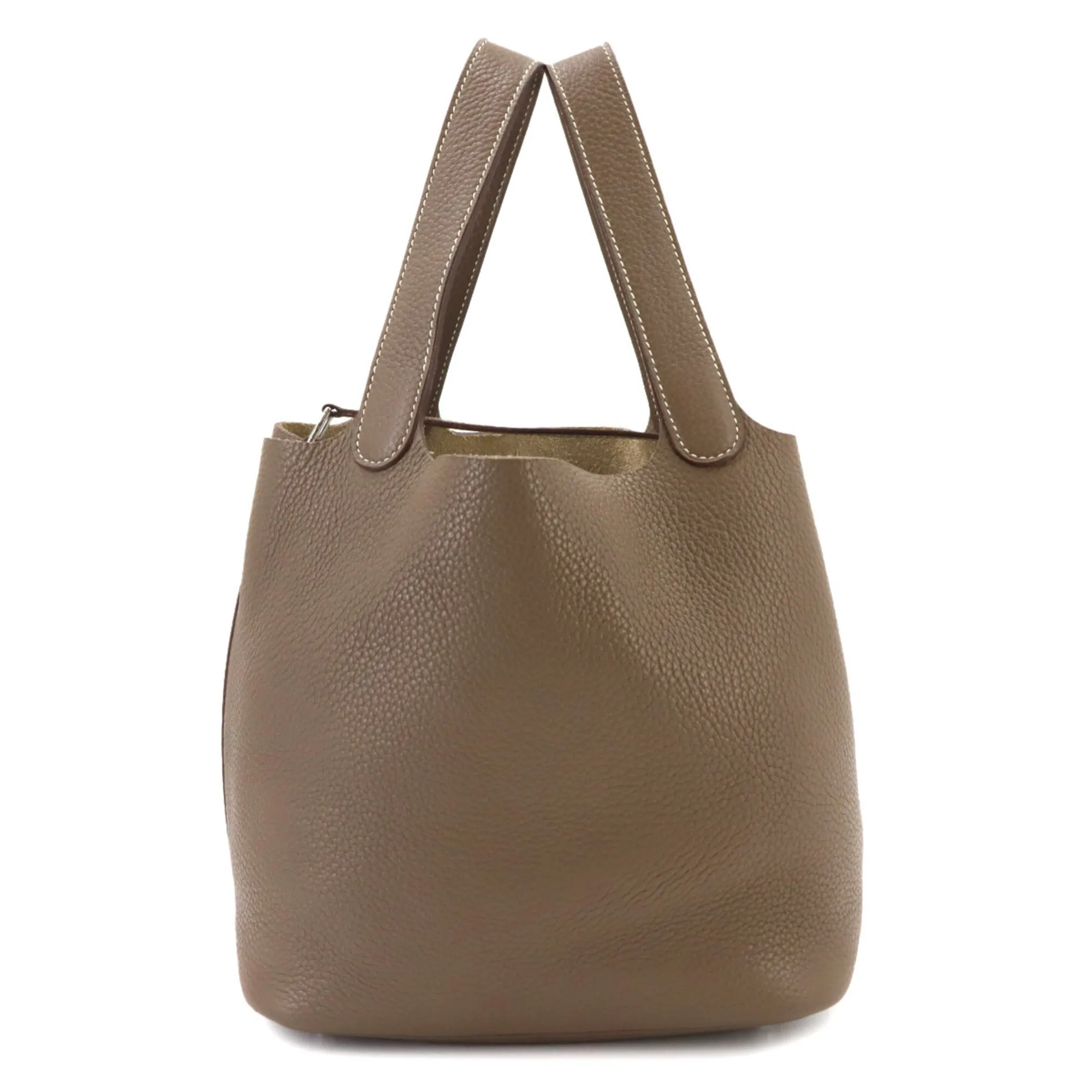 Picotin Taurillon Clemence Leather Handbag (Pre-Owned) - Hermes - Modalova