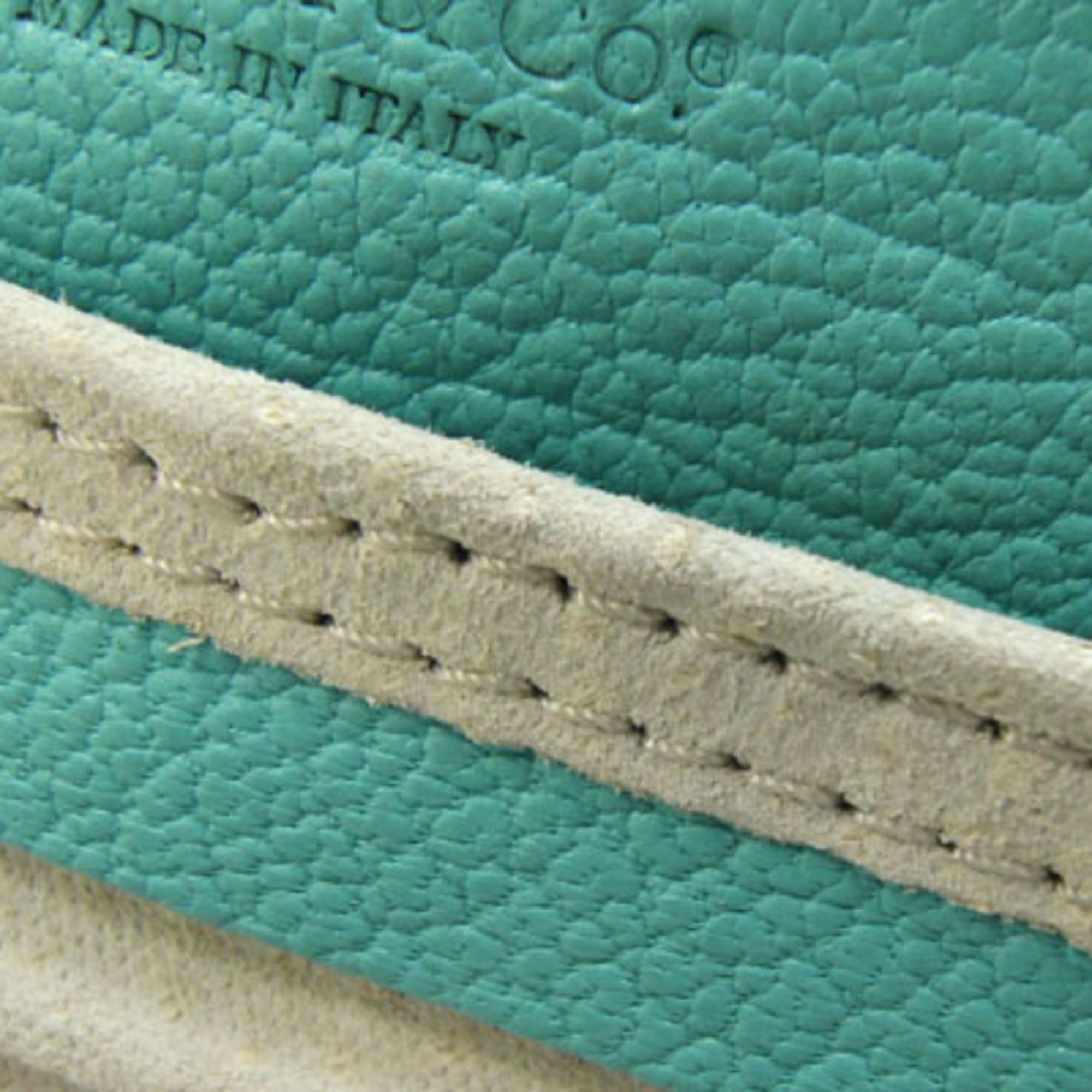 Leather Pouch (Pre-Owned) - Tiffany - Modalova