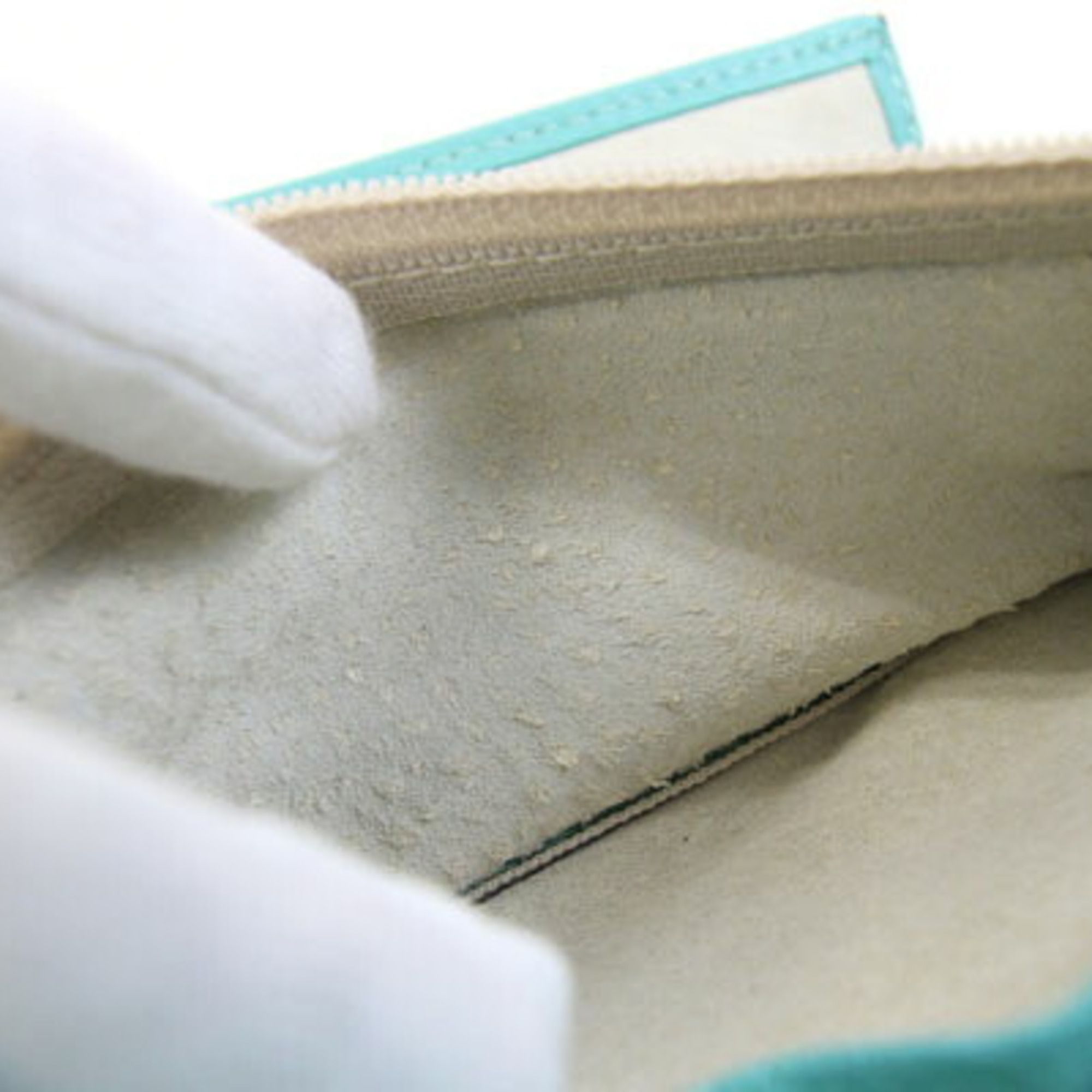 Leather Pouch (Pre-Owned) - Tiffany - Modalova