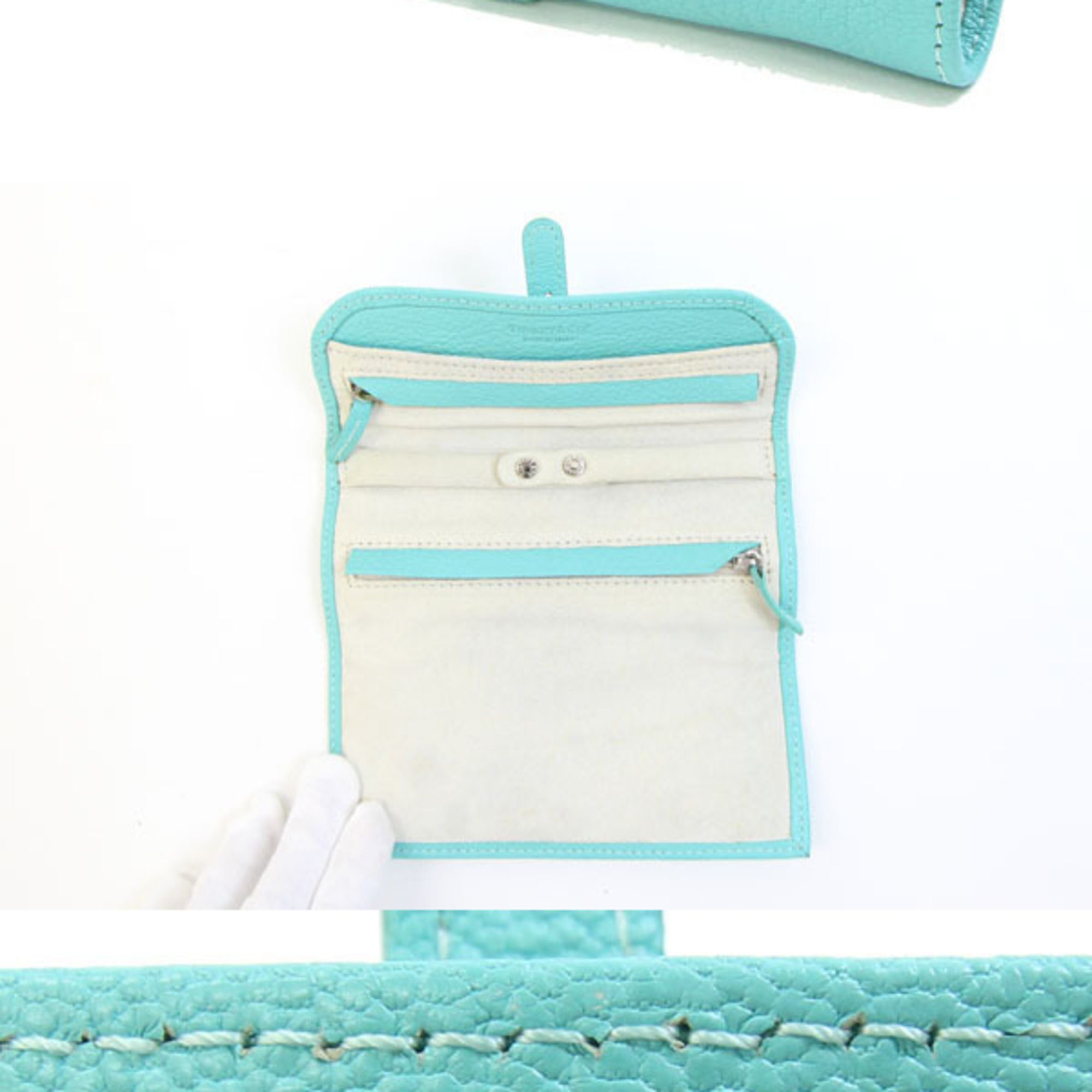 Leather Pouch (Pre-Owned) - Tiffany - Modalova