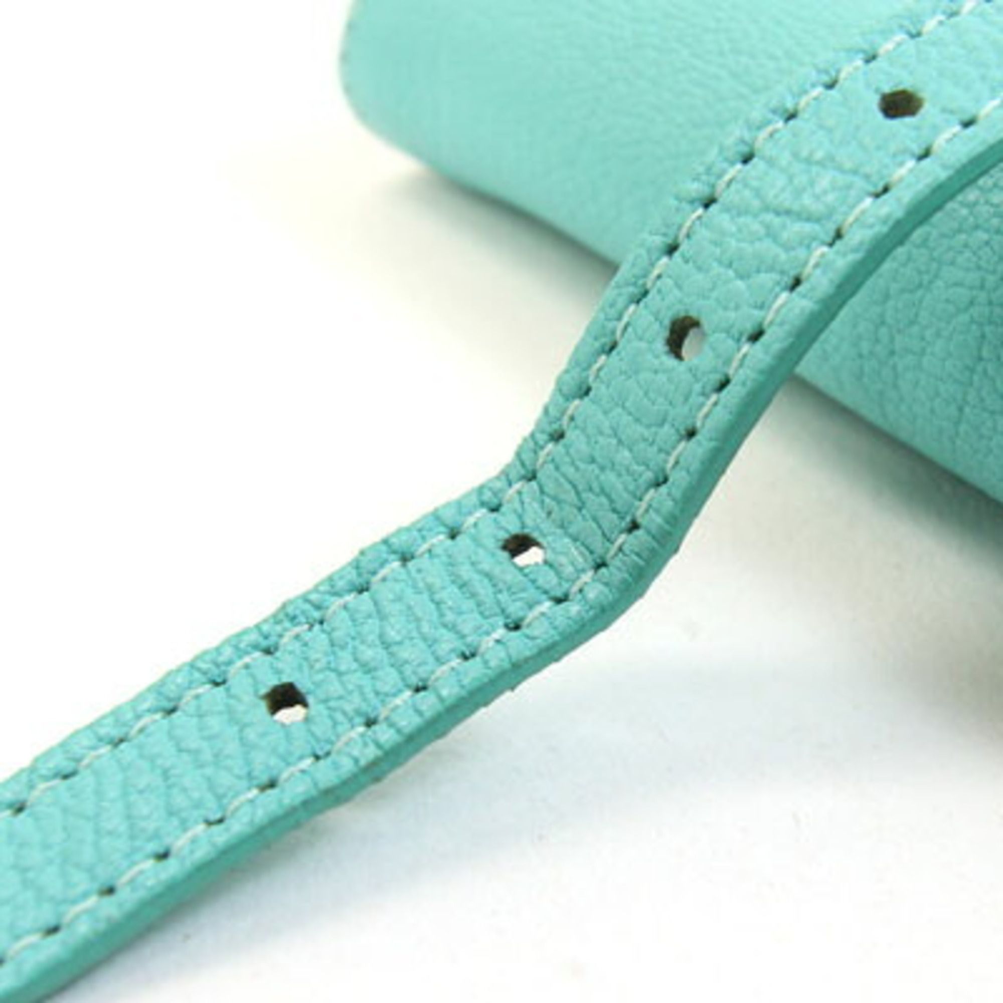 Leather Pouch (Pre-Owned) - Tiffany - Modalova