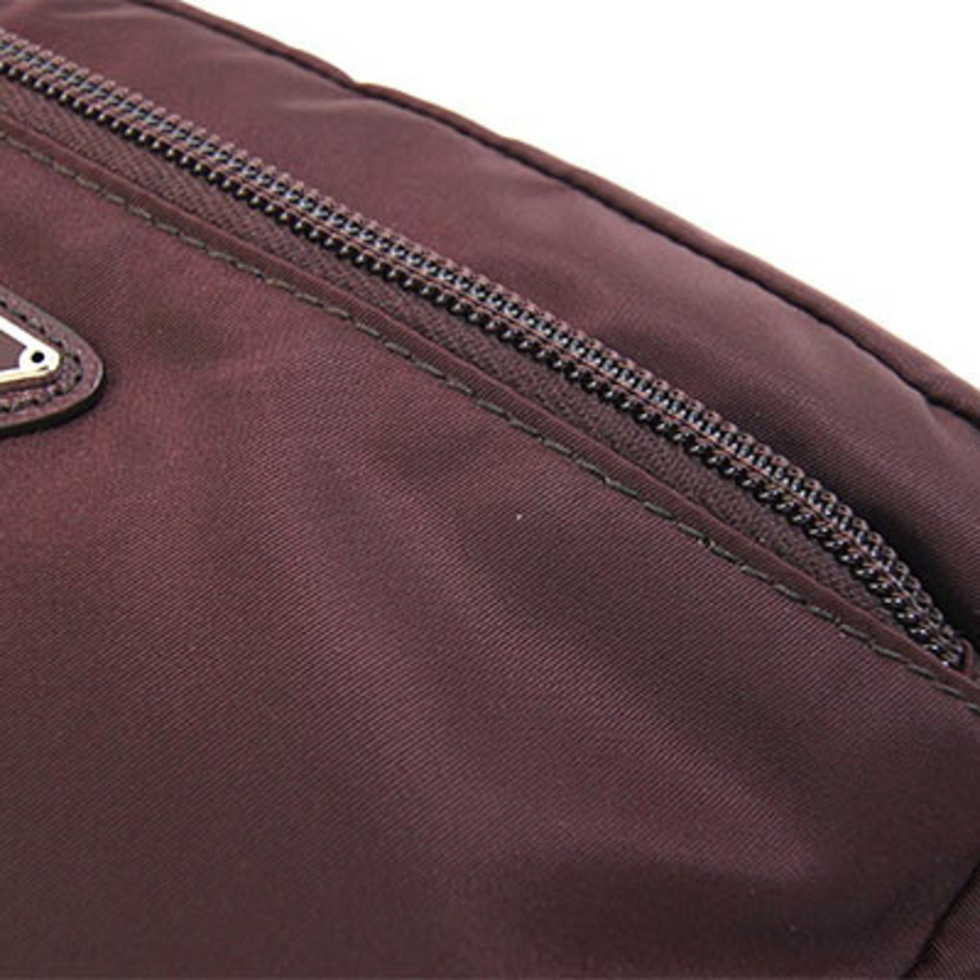 Nylon Leather Handbag Pouch (Pre-Owned) - Prada - Modalova