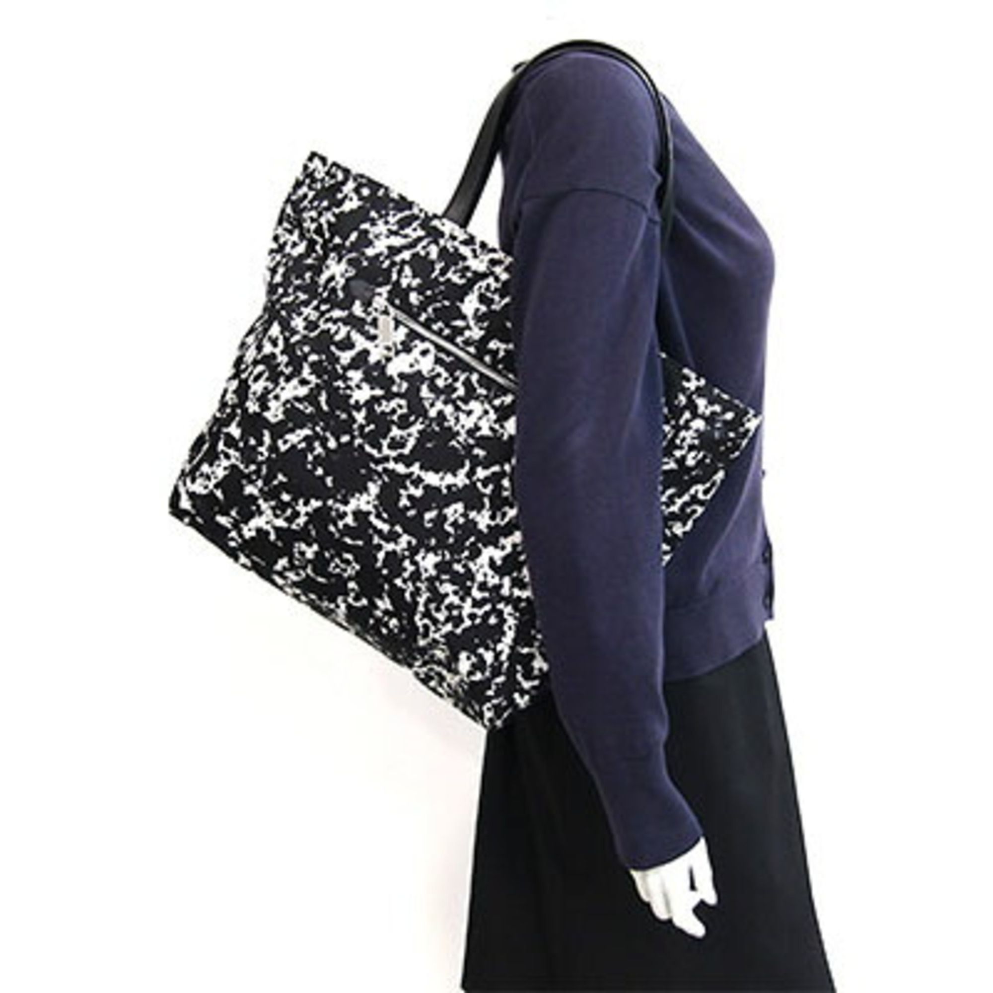Nylon Canvas Leather Tote Bag (Pre-Owned) - Bally - Modalova