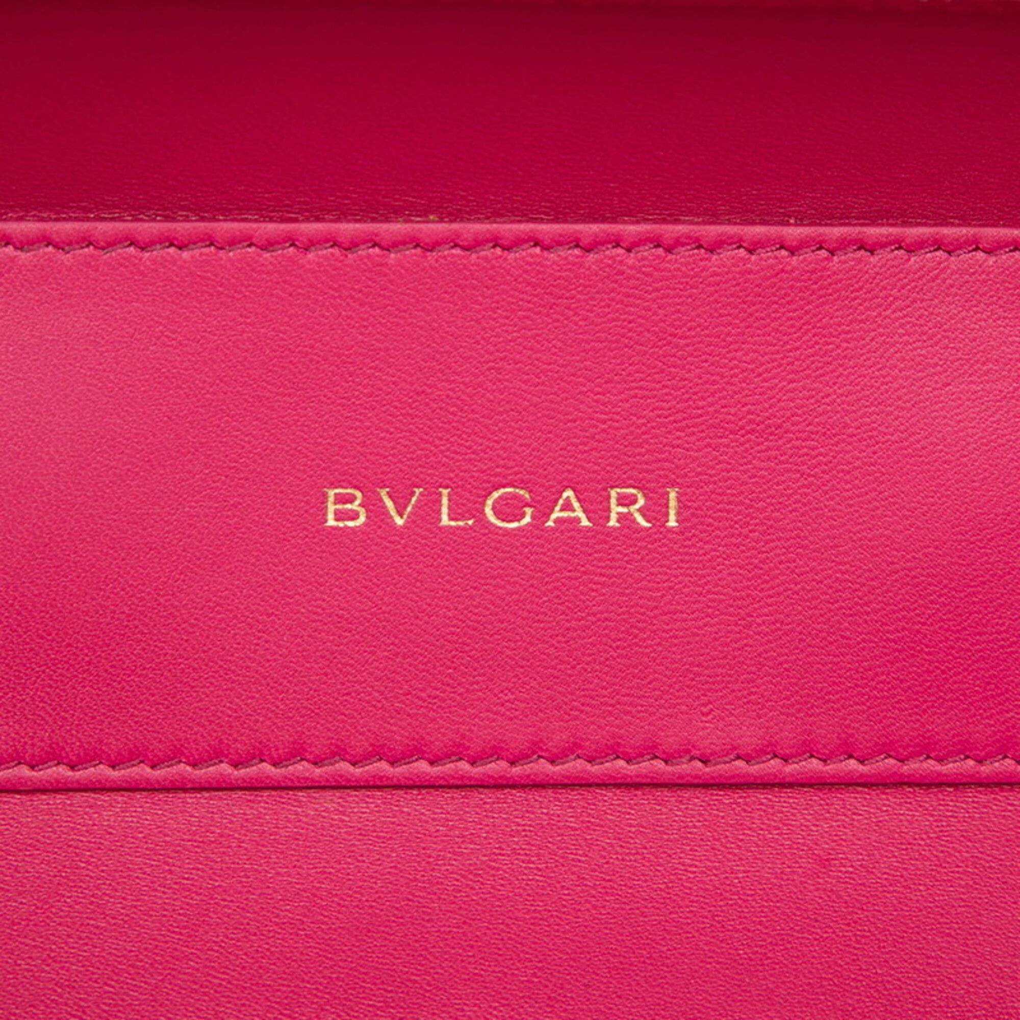 Leather Handbag Shoulder Bag Vanity Bag (Pre-Owned) - Bvlgari - Modalova