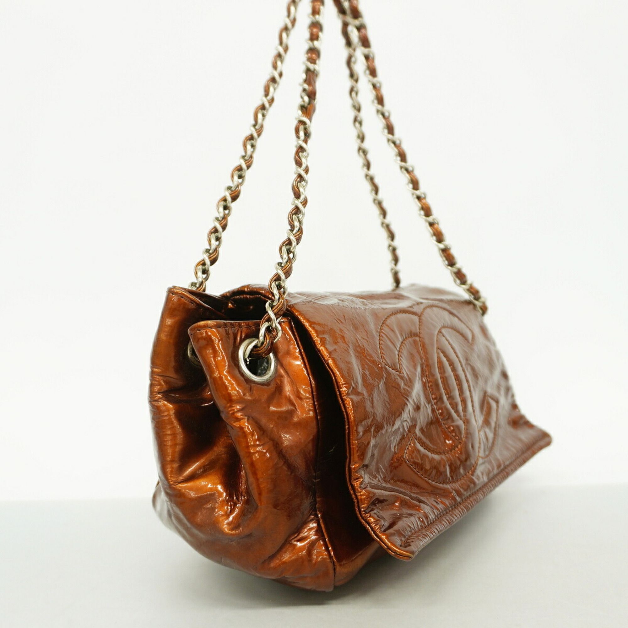 Patent Leather Shoulder Bag (Pre-Owned) - Chanel - Modalova