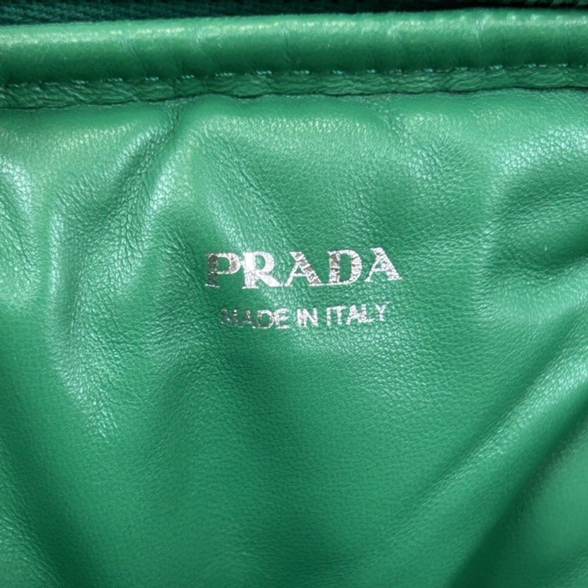 Leather Shoulder Bag (Pre-Owned) - Prada - Modalova