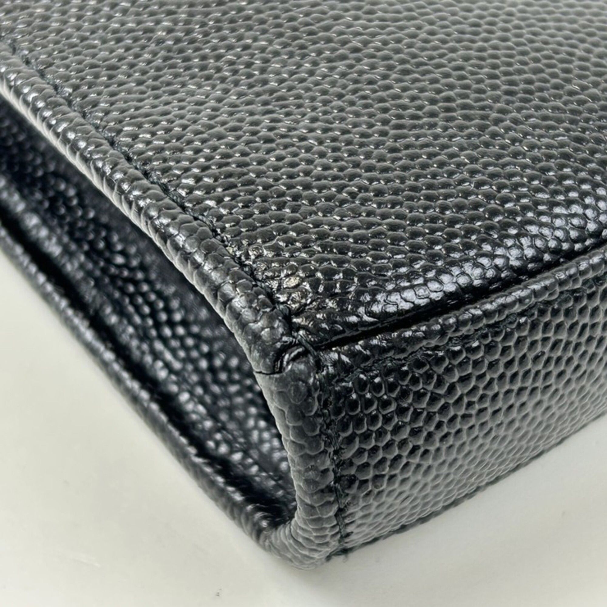 Leather Clutch Bag (Pre-Owned) - Saint Laurent - Modalova