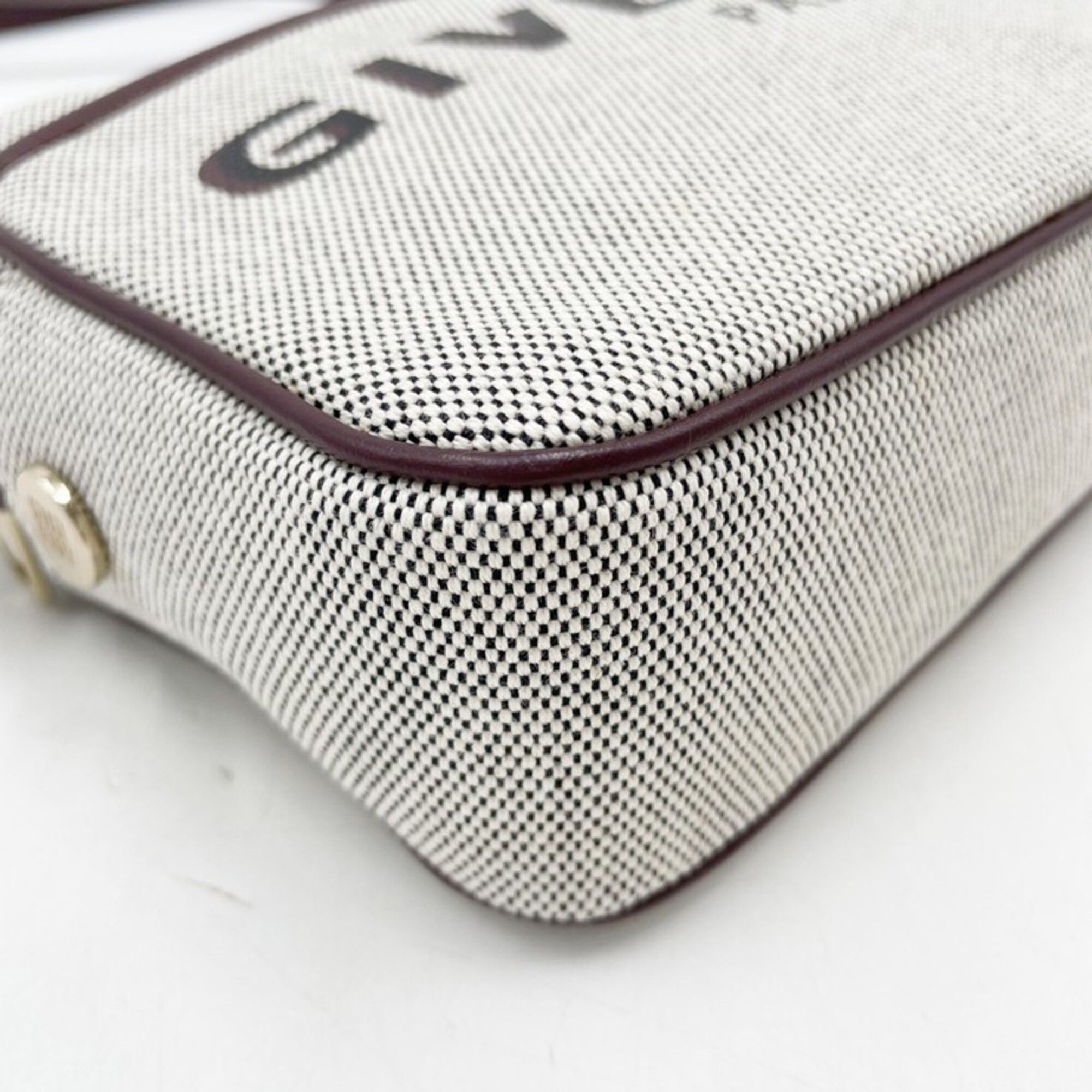 Canvas Leather Shoulder Bag (Pre-Owned) - Givenchy - Modalova