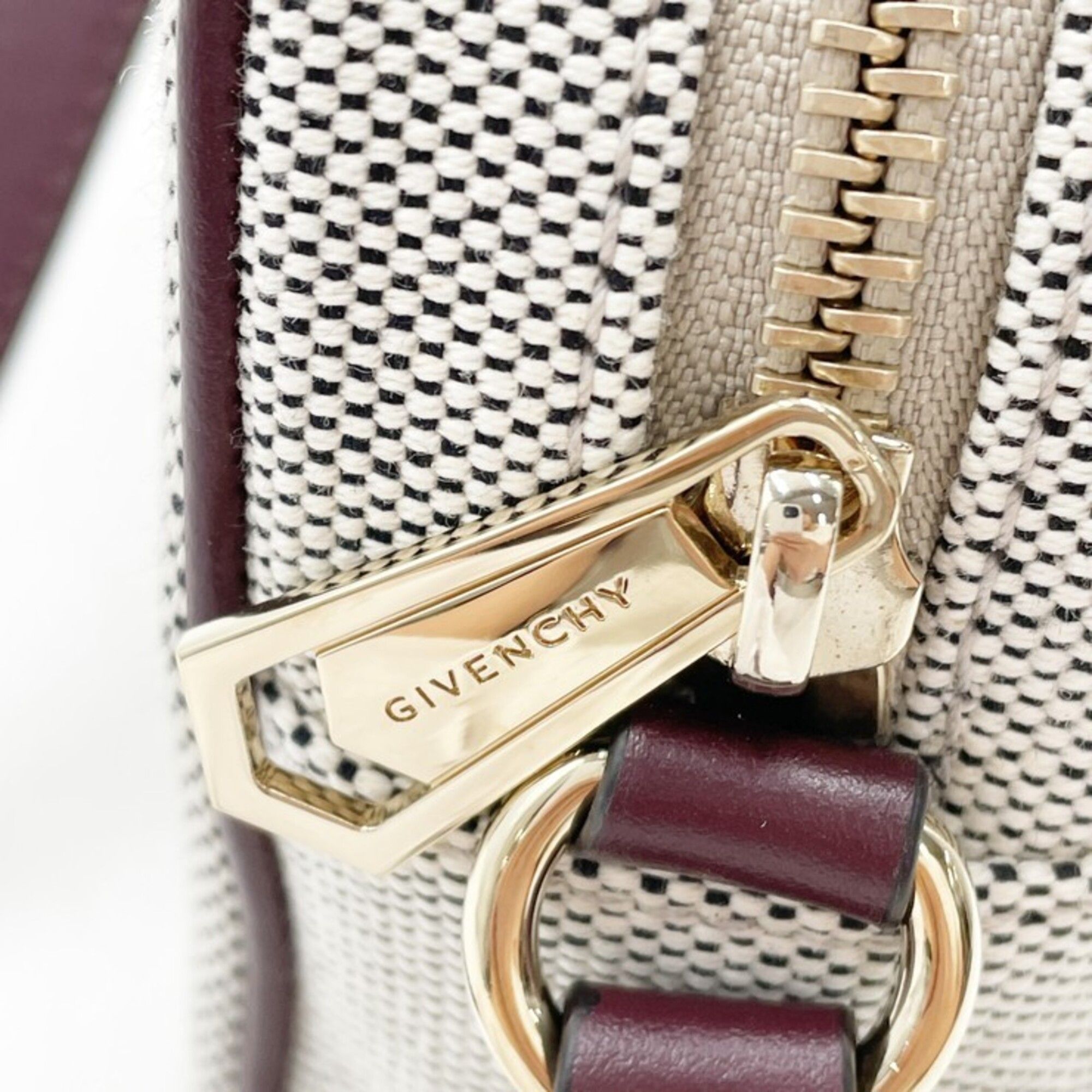 Canvas Leather Shoulder Bag (Pre-Owned) - Givenchy - Modalova