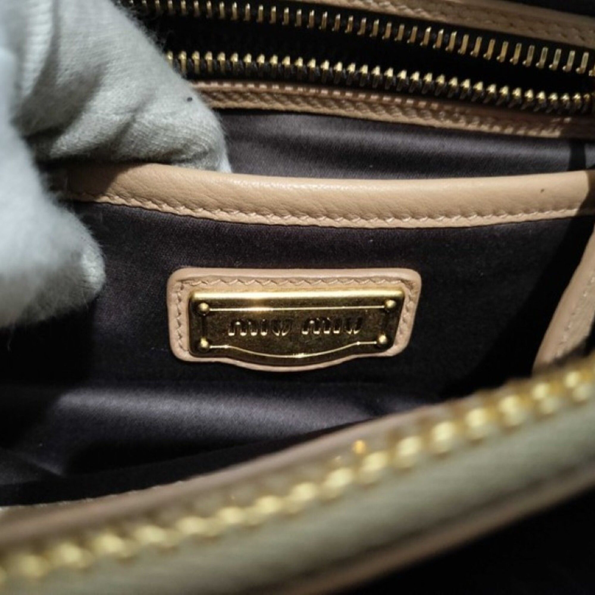 Leather Handbag (Pre-Owned) - Miu Miu - Modalova