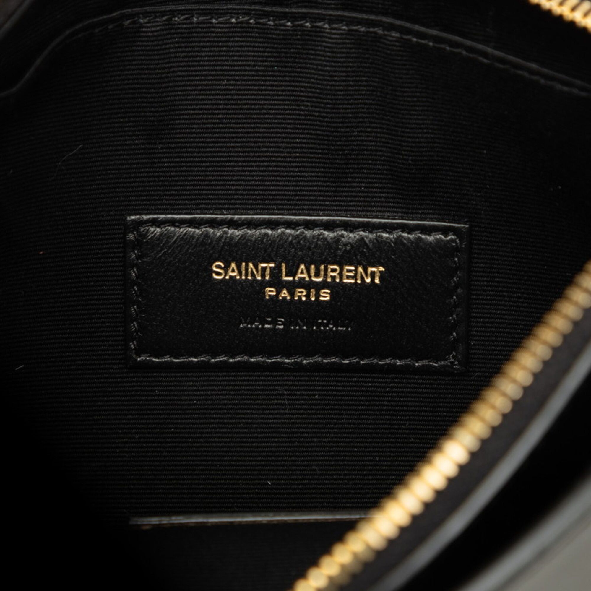 Leather Pouch (Pre-Owned) - Saint Laurent - Modalova