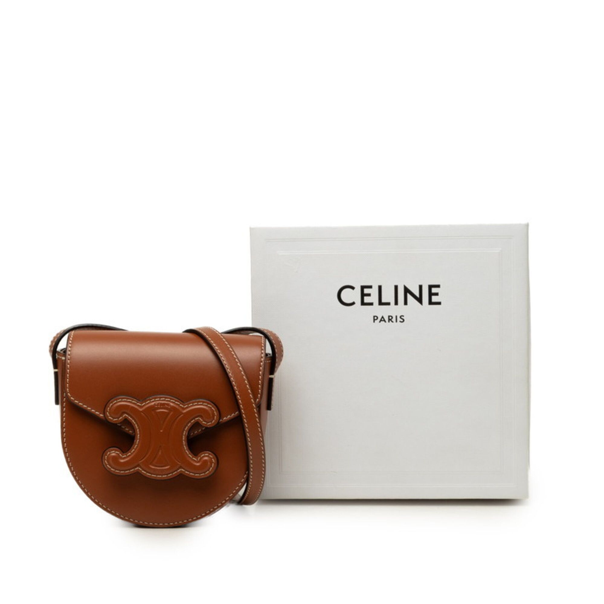 Leather Pochette Shoulder Bag (Pre-Owned) - Celine - Modalova