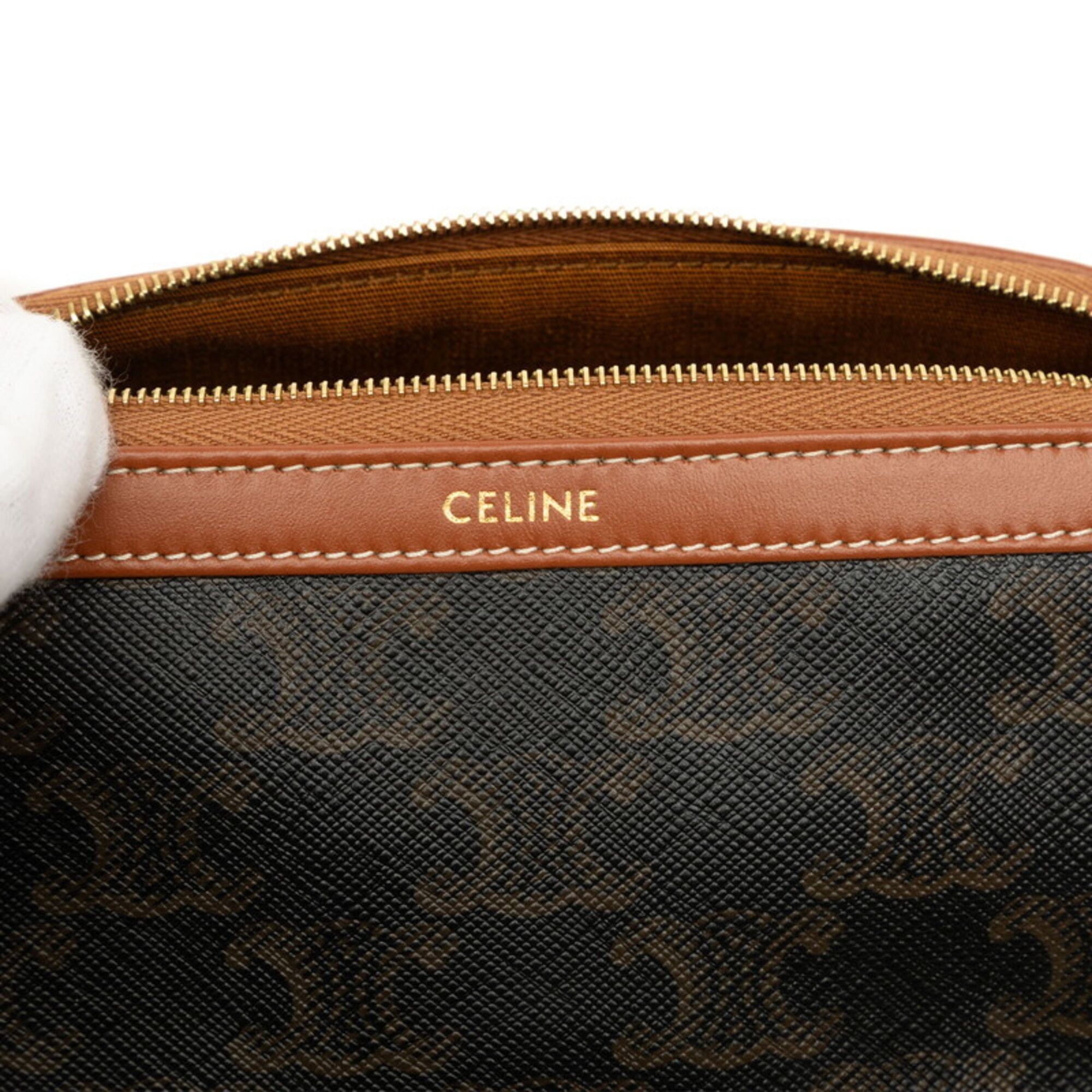 Pvc Leather Pouch (Pre-Owned) - Celine - Modalova