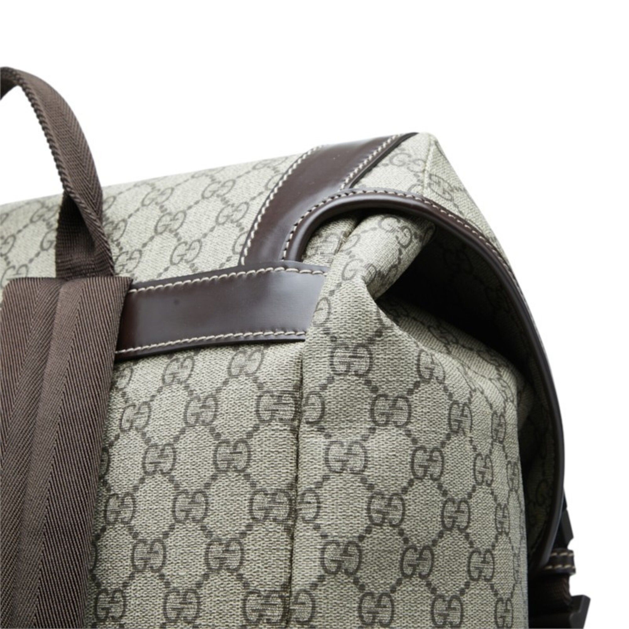 Pvc Leather Backpack (Pre-Owned) - Gucci - Modalova