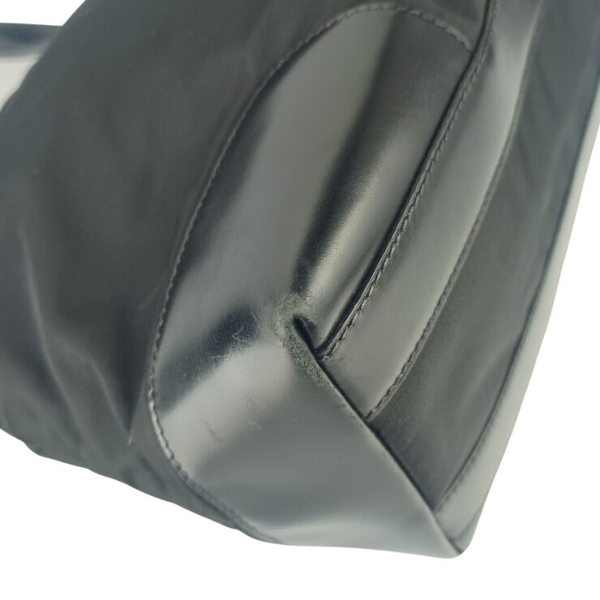 Nylon Leather Handbag (Pre-Owned) - Prada - Modalova