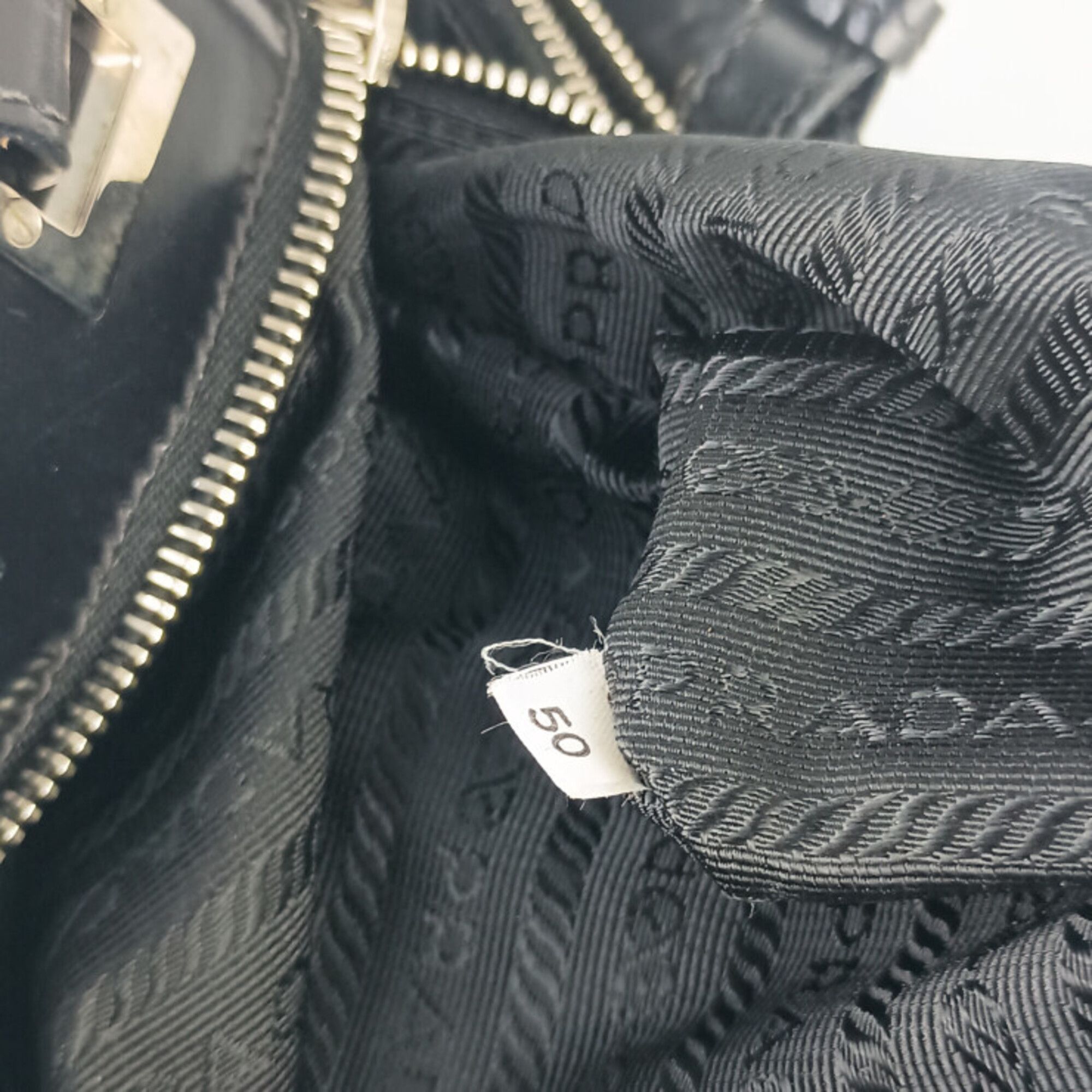 Nylon Leather Handbag (Pre-Owned) - Prada - Modalova