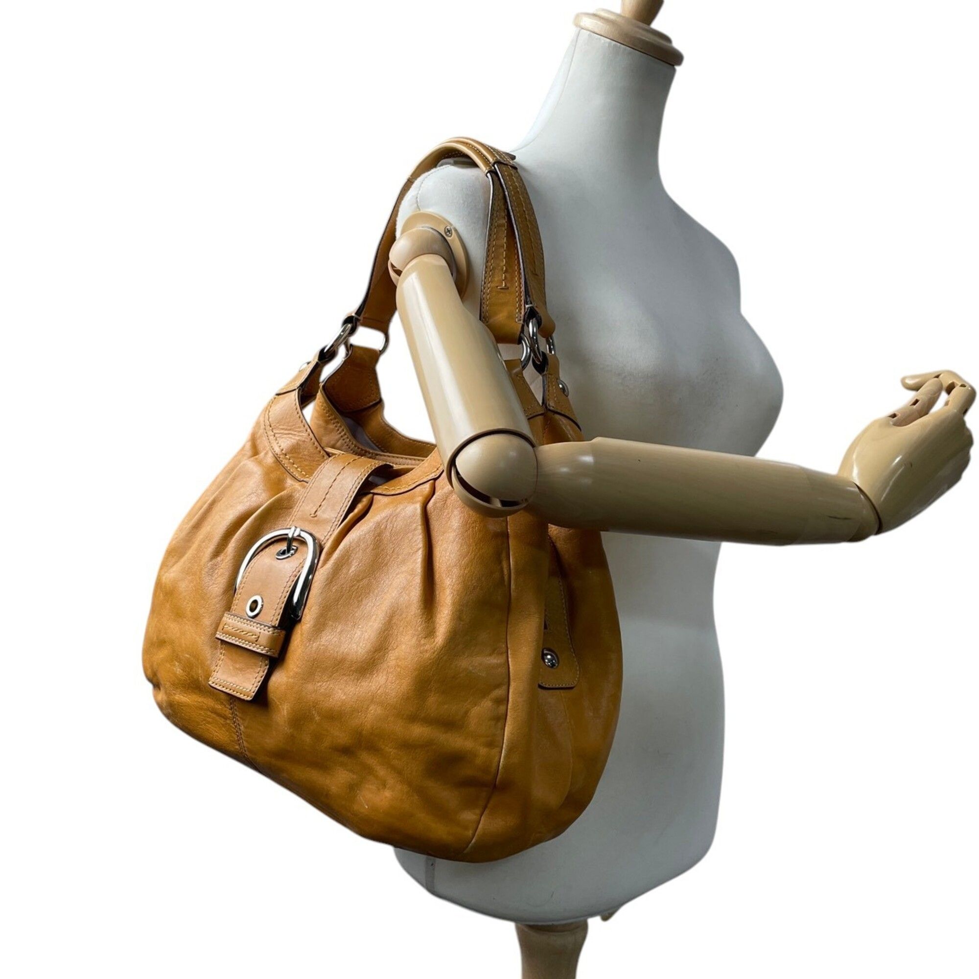 Leather Handbag Shoulder Bag (Pre-Owned) - Coach - Modalova