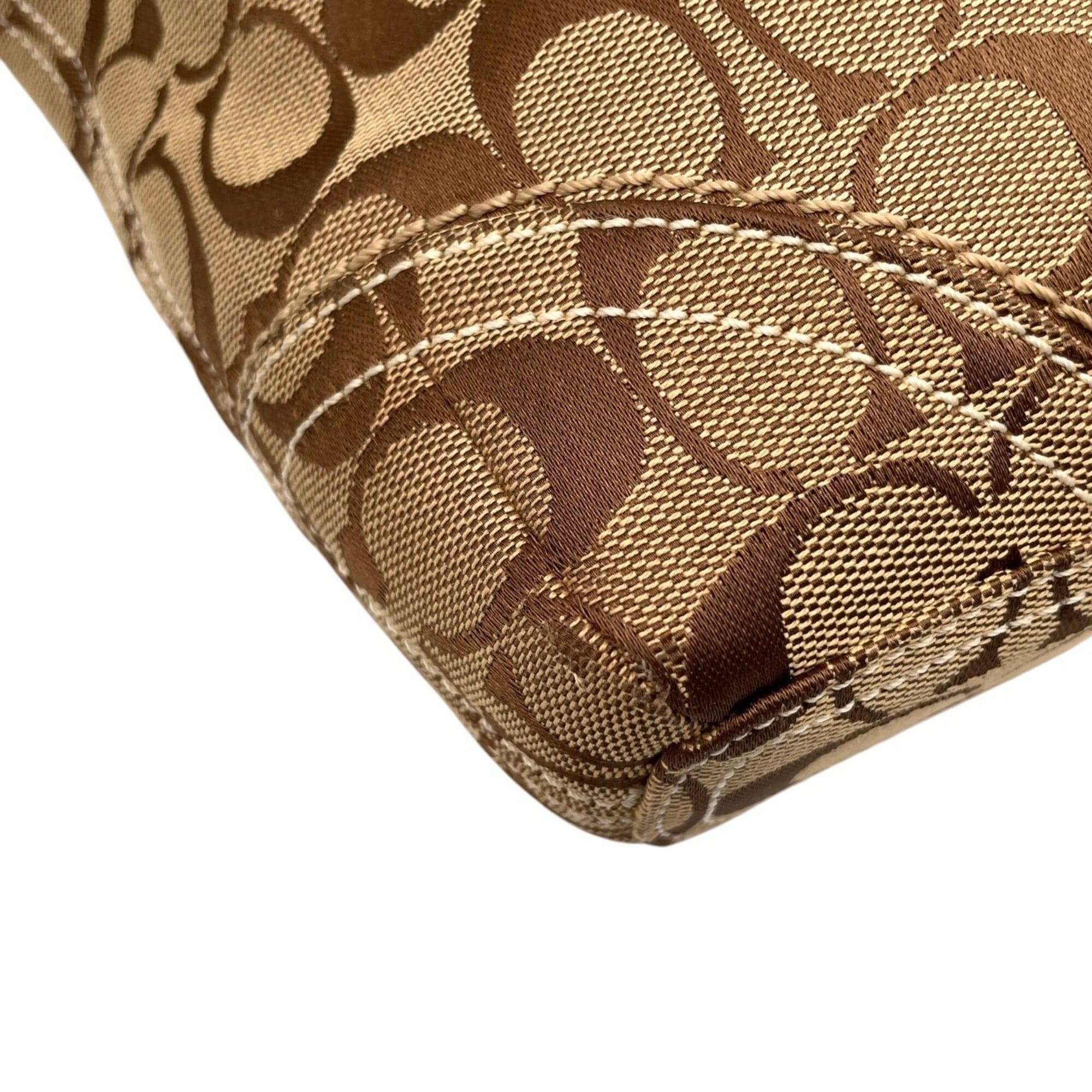 Canvas Leather Shoulder Bag (Pre-Owned) - Coach - Modalova