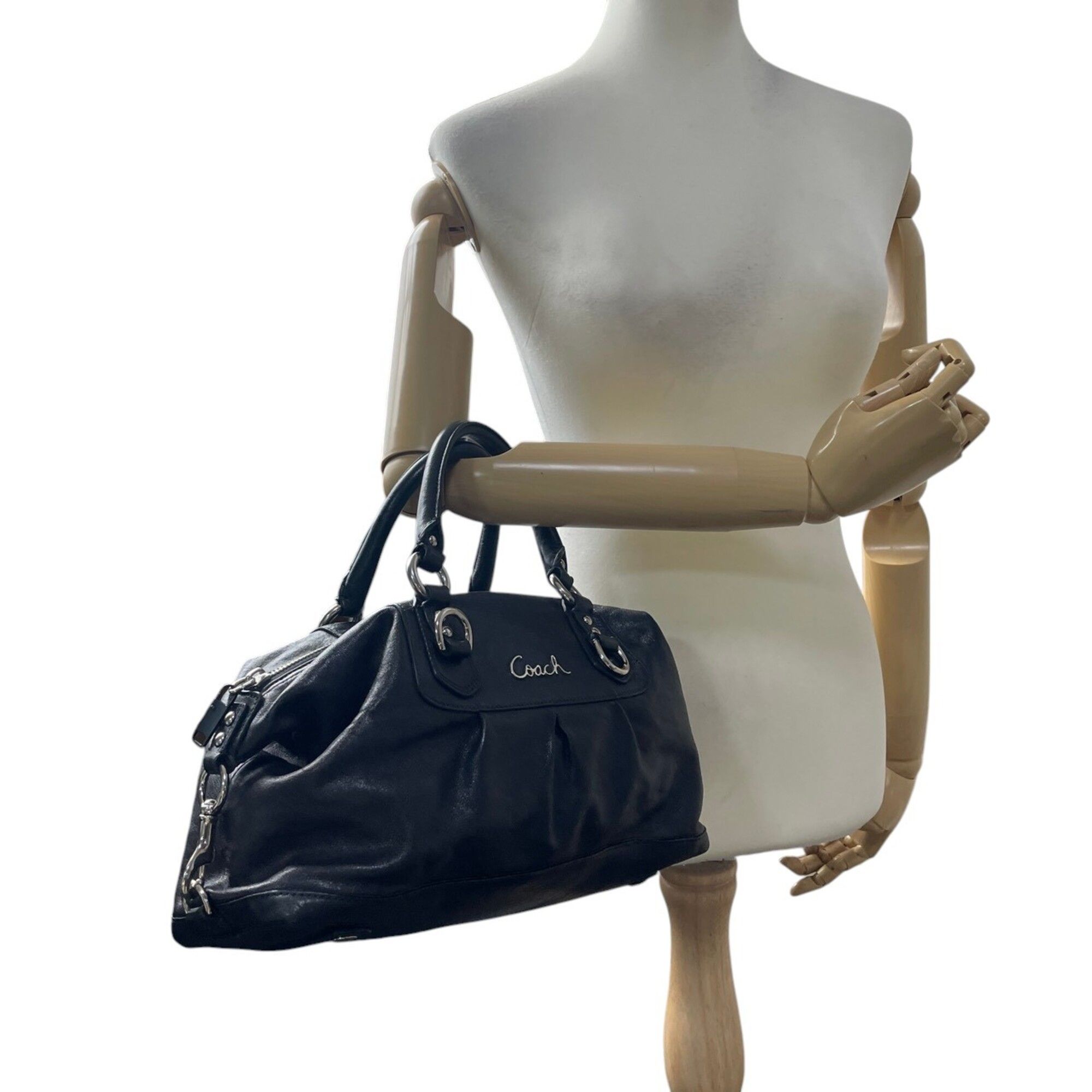 Leather Handbag Shoulder Bag (Pre-Owned) - Coach - Modalova