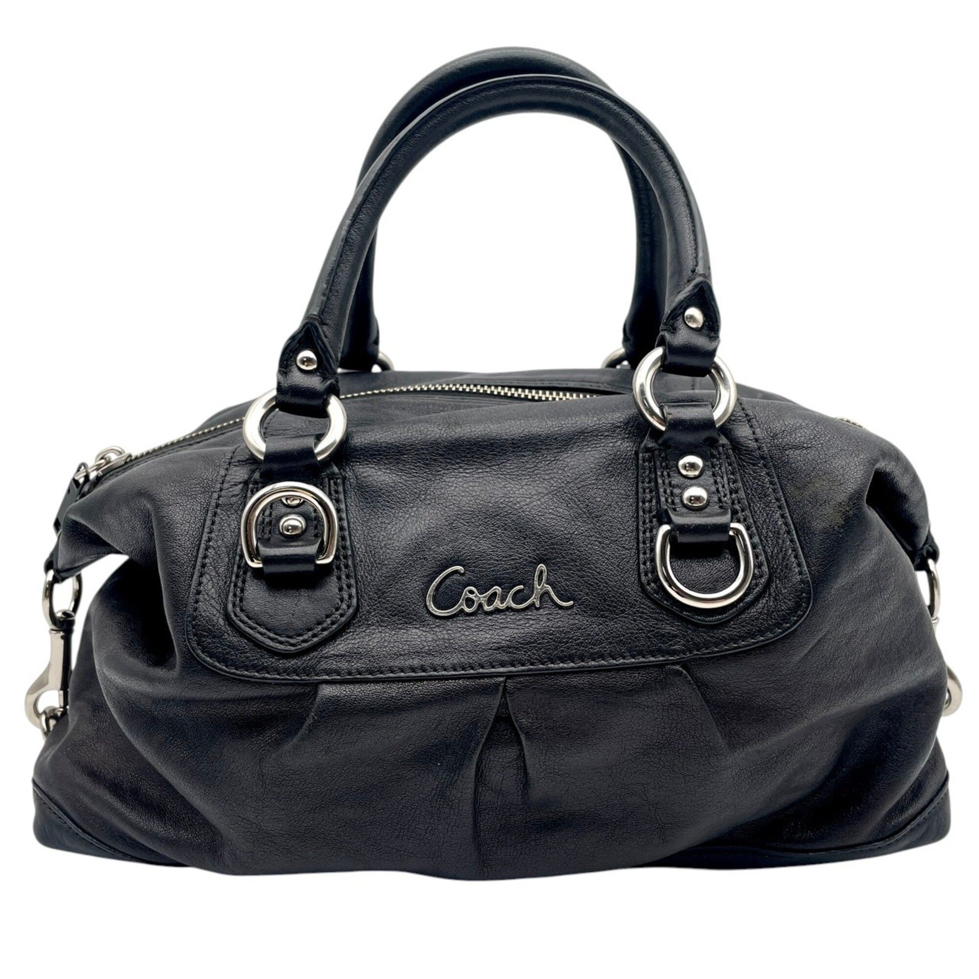 Leather Handbag Shoulder Bag (Pre-Owned) - Coach - Modalova