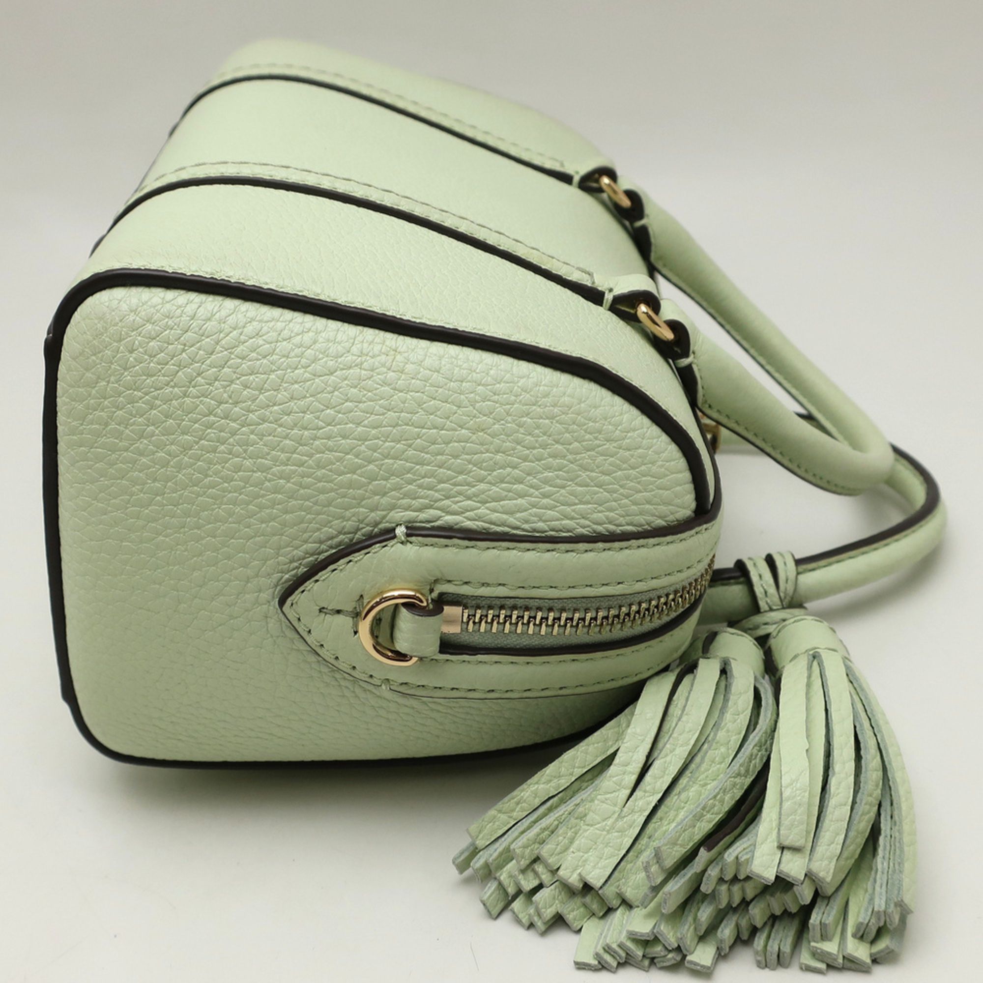 Leather Boston Bag (Pre-Owned) - Tory Burch - Modalova