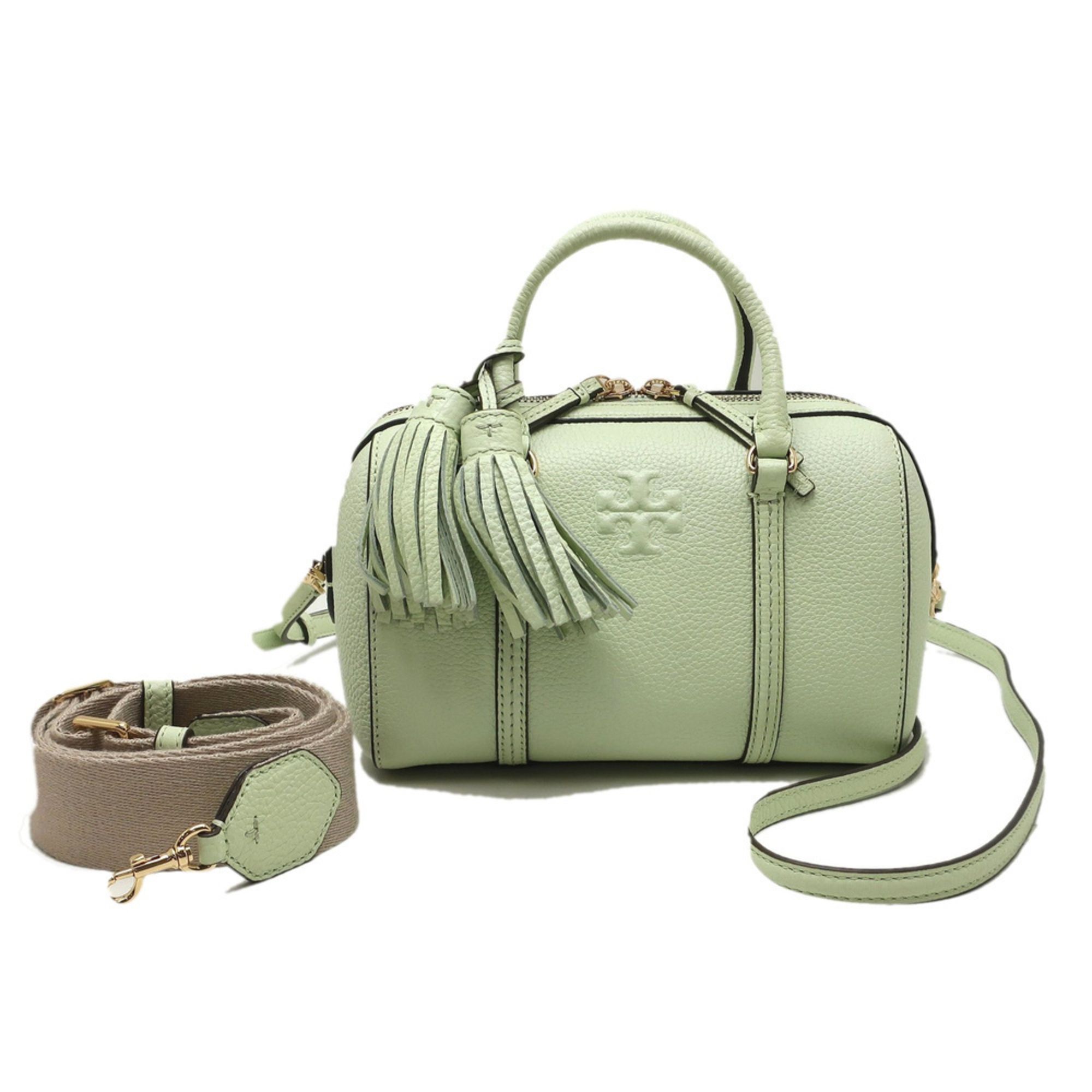 Leather Boston Bag (Pre-Owned) - Tory Burch - Modalova