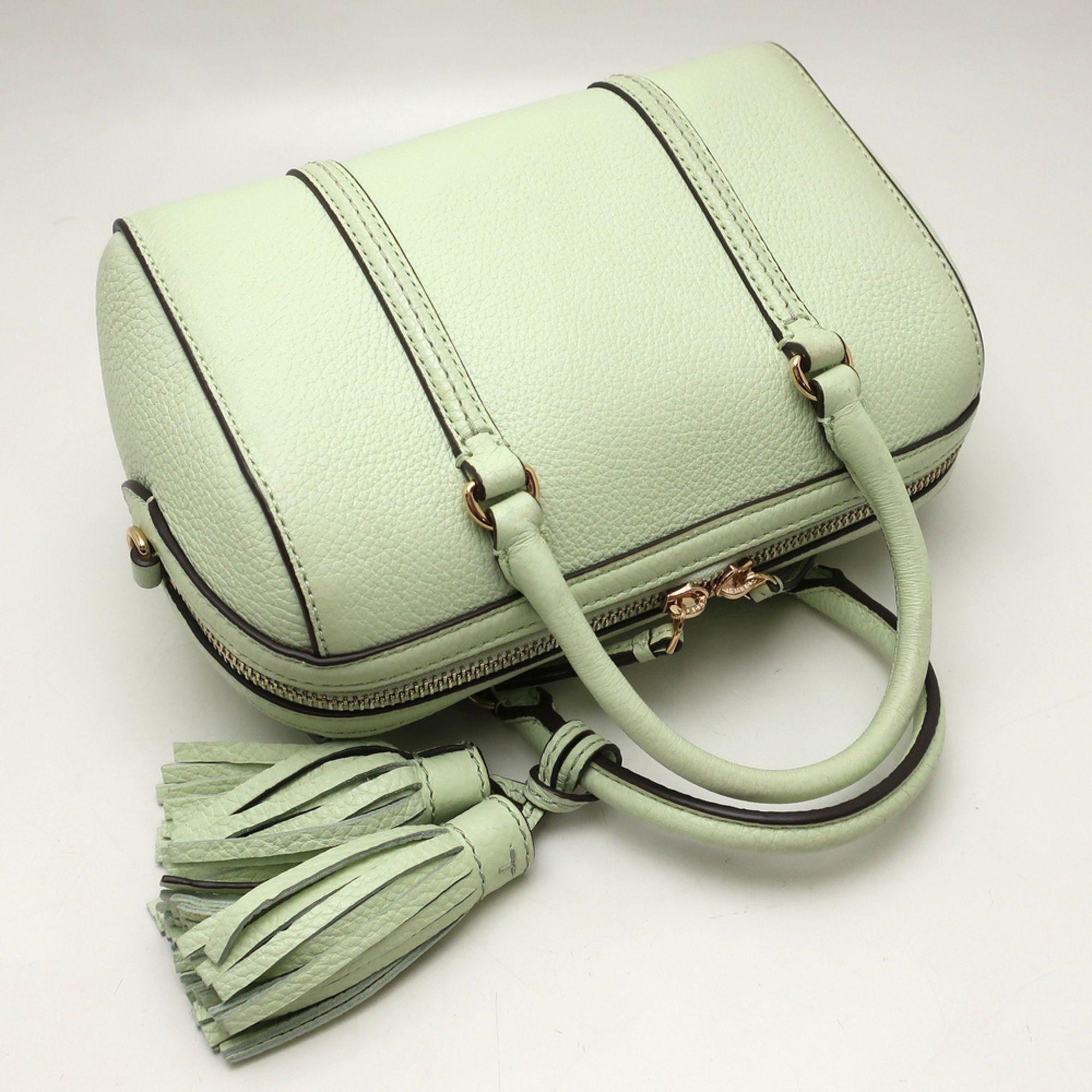 Leather Boston Bag (Pre-Owned) - Tory Burch - Modalova