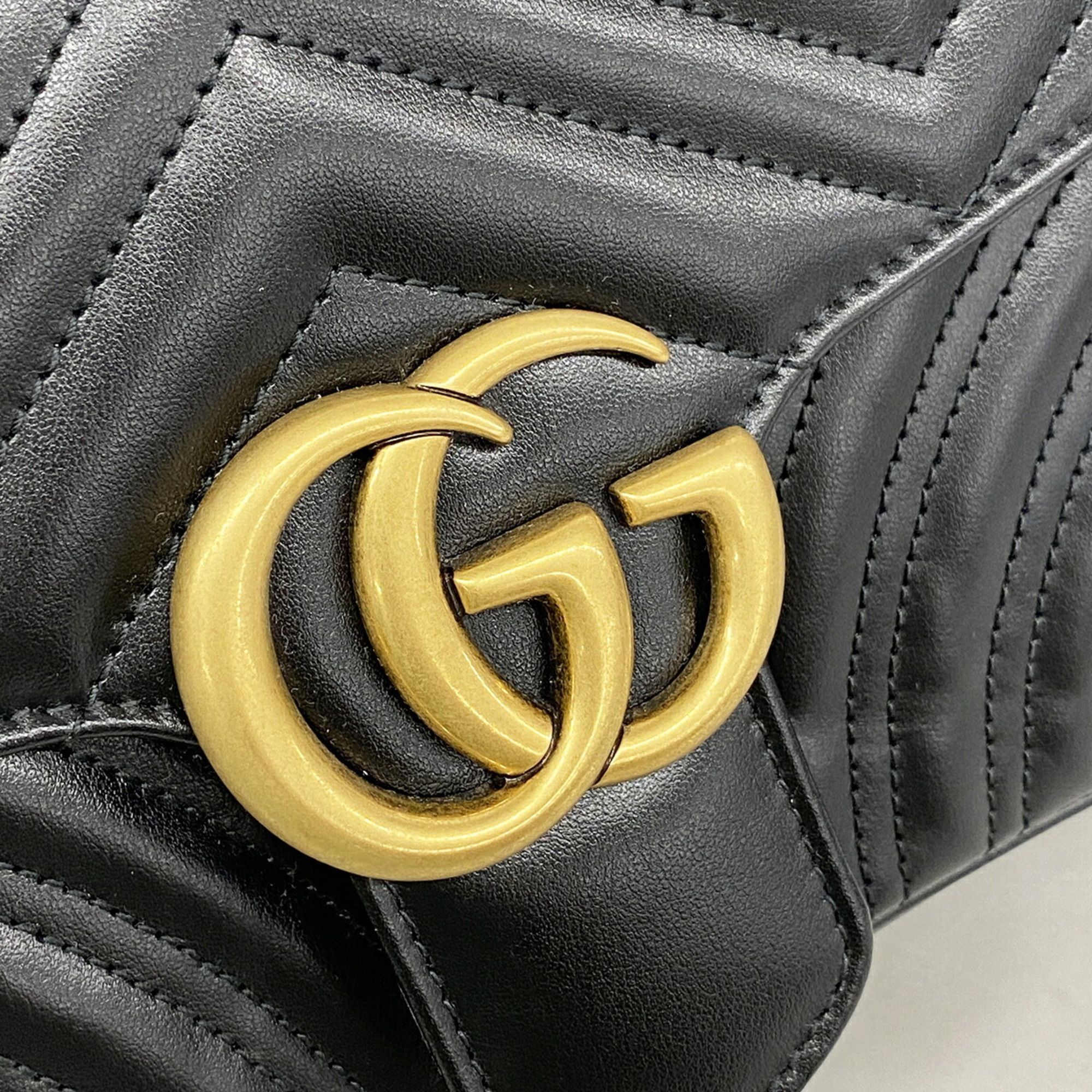 Leather Shoulder Bag (Pre-Owned) - Gucci - Modalova