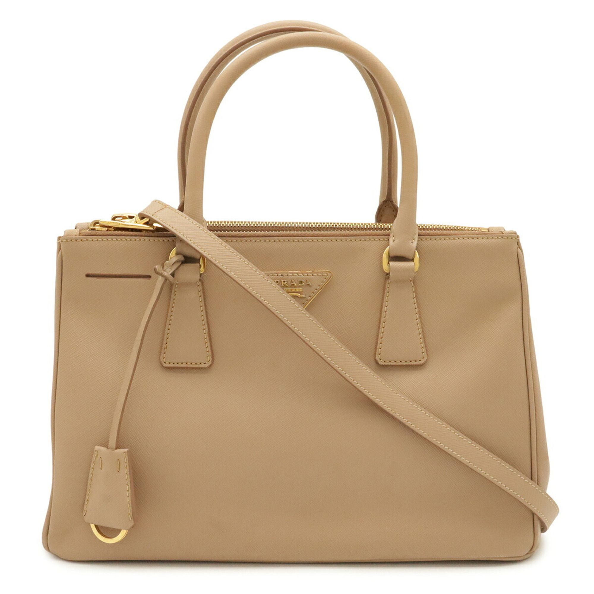 Leather Shoulder Bag (Pre-Owned) - Prada - Modalova