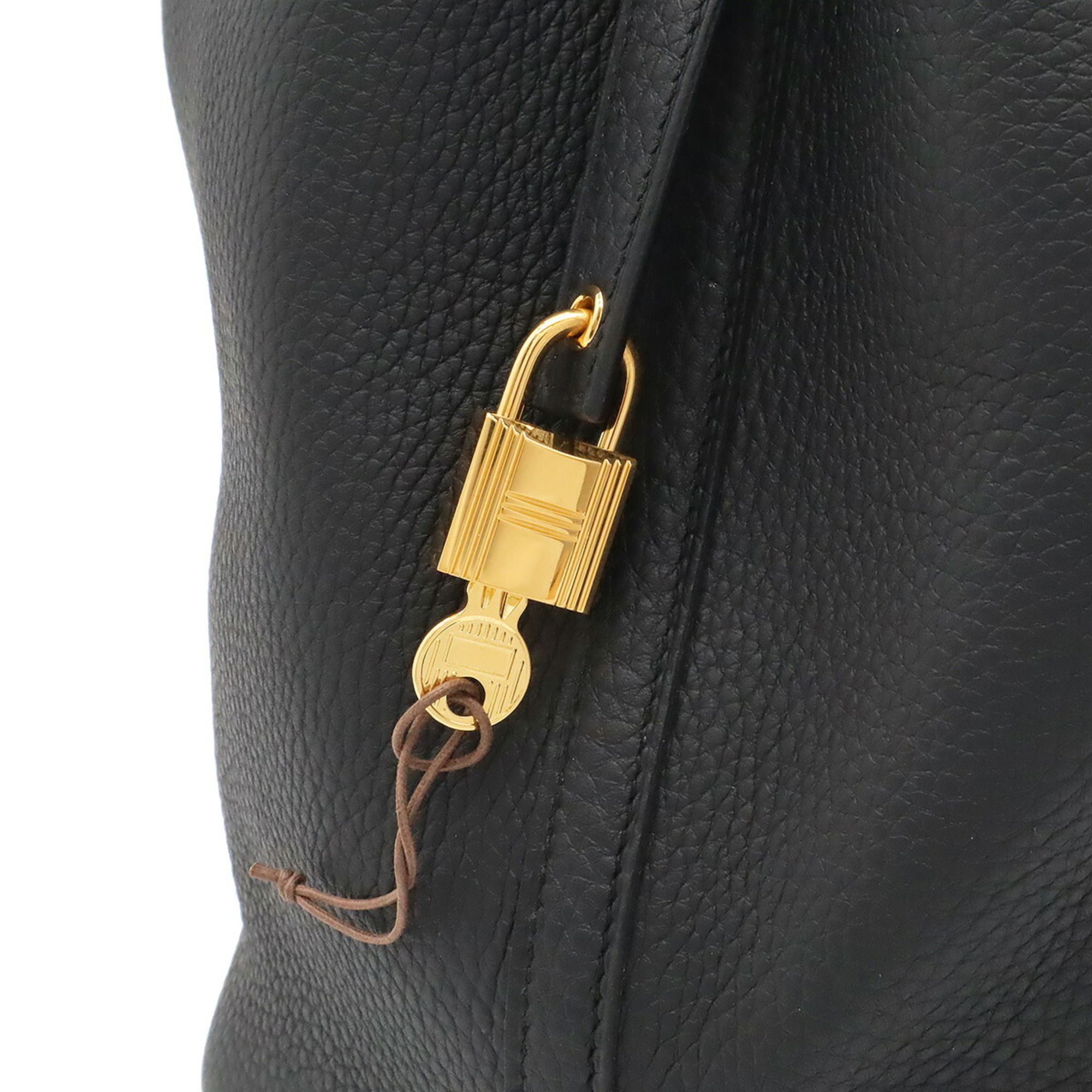 Taurillon Clemence Leather Handbag Tote Bag (Pre-Owned) - Hermes - Modalova