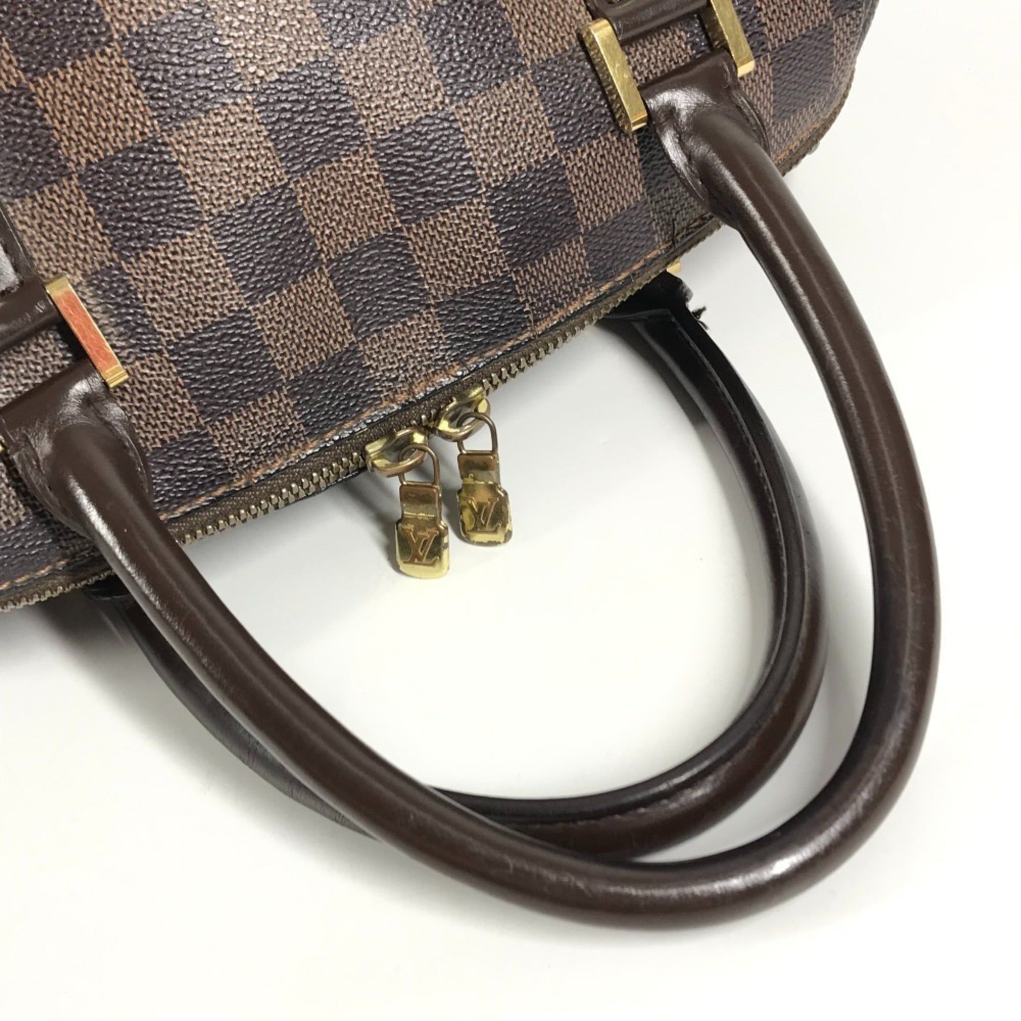 Damier Canvas Boston Bag Handbag Tote Bag (Pre-Owned) - Louis Vuitton - Modalova
