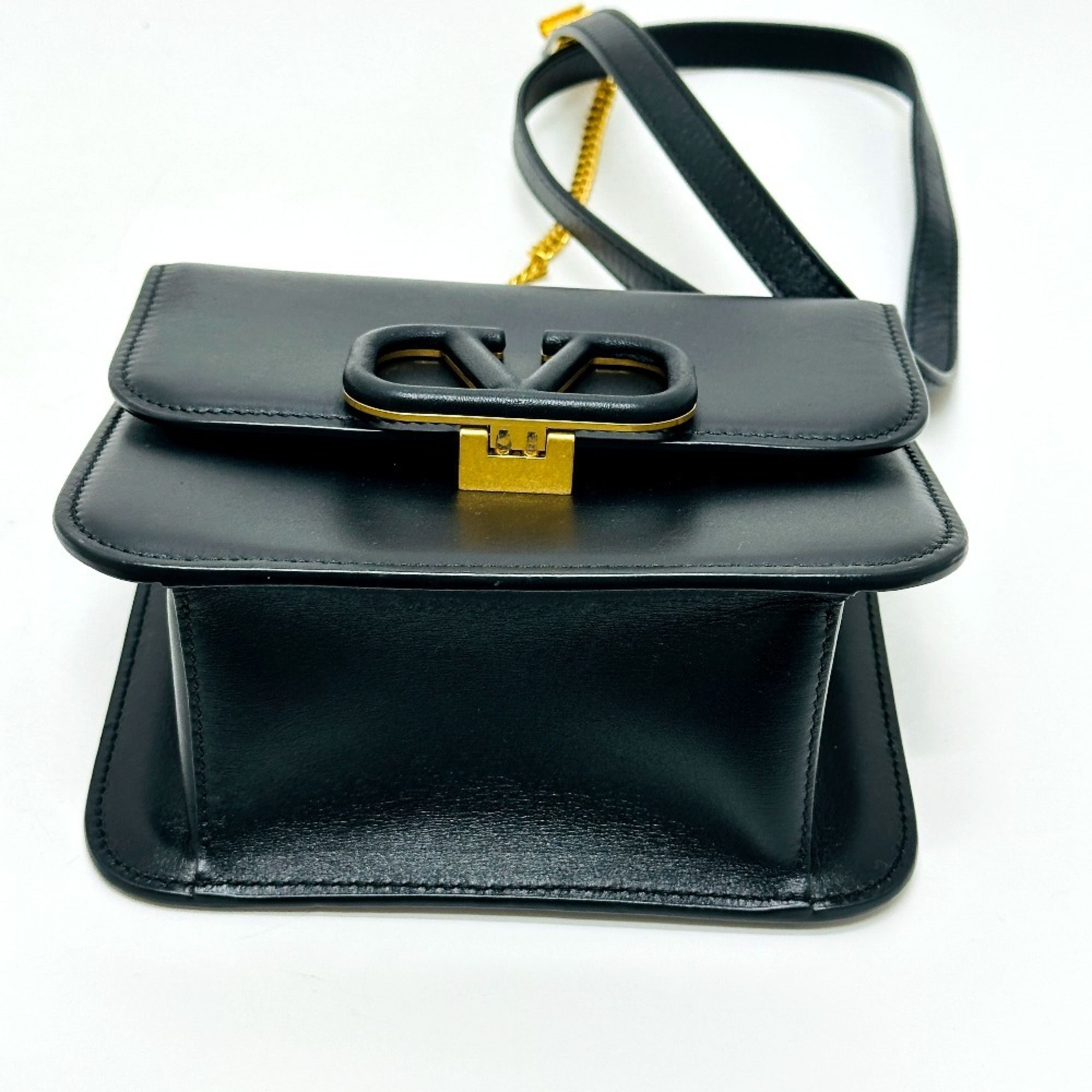 Leather Shoulder Bag (Pre-Owned) - Valentino - Modalova
